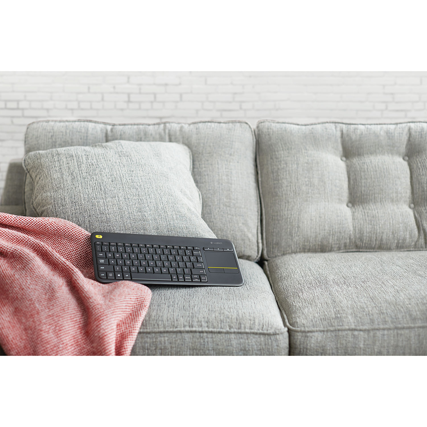 Clavier sans fil K400 Plus avec pavé tactile de Logitech