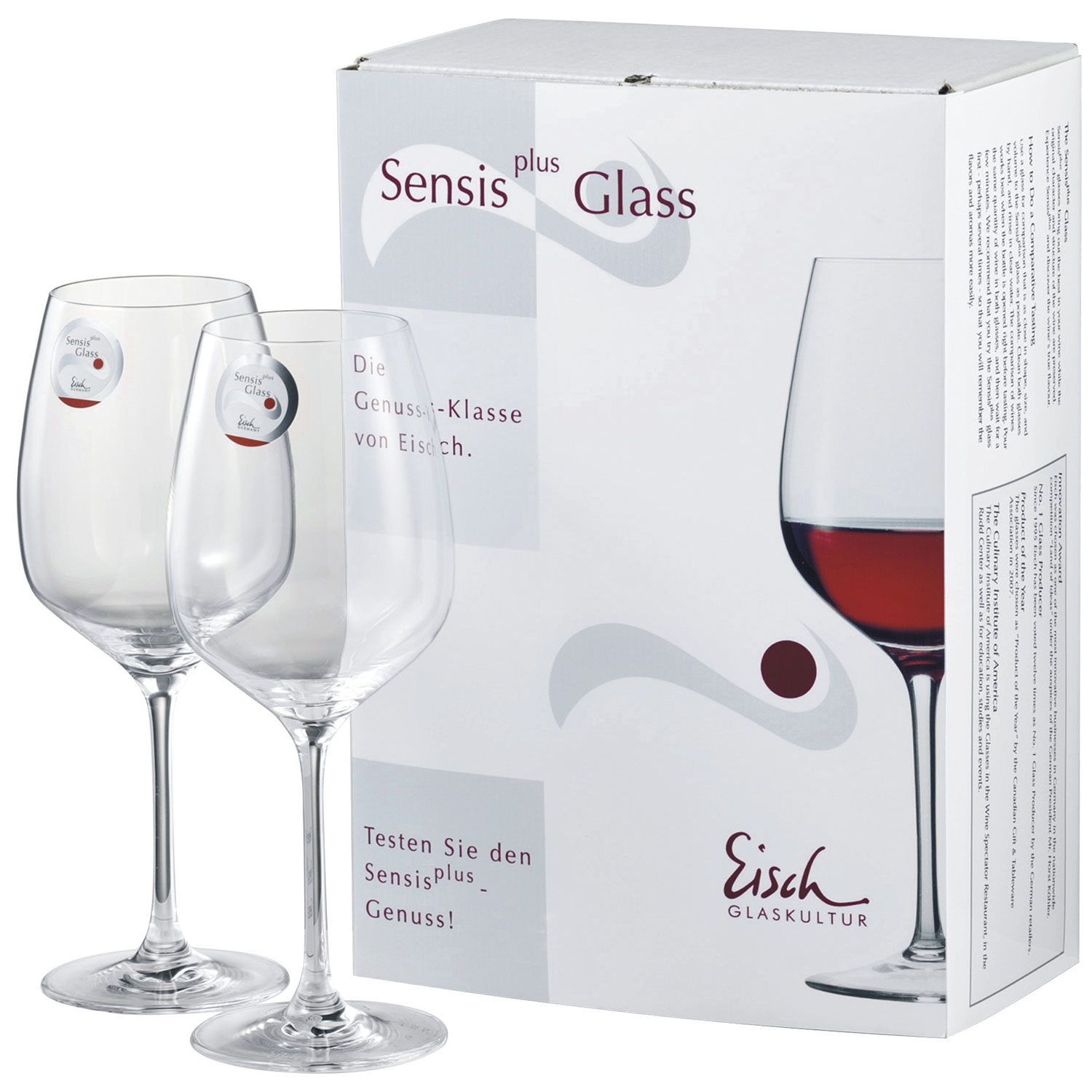 Ensemble de 2 verres à vin de 739 ml Bordeaux Sensis Plus Superior de Eisch