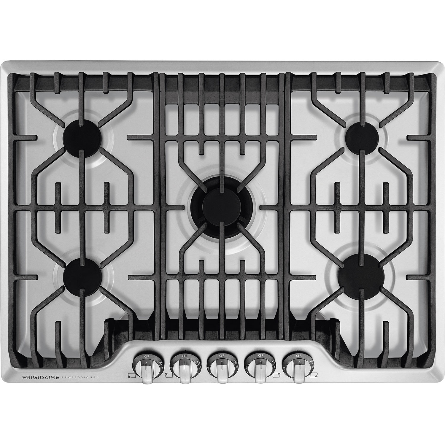 Frigidaire Pro 30" 5-Burner Gas Cooktop - Stainless Steel