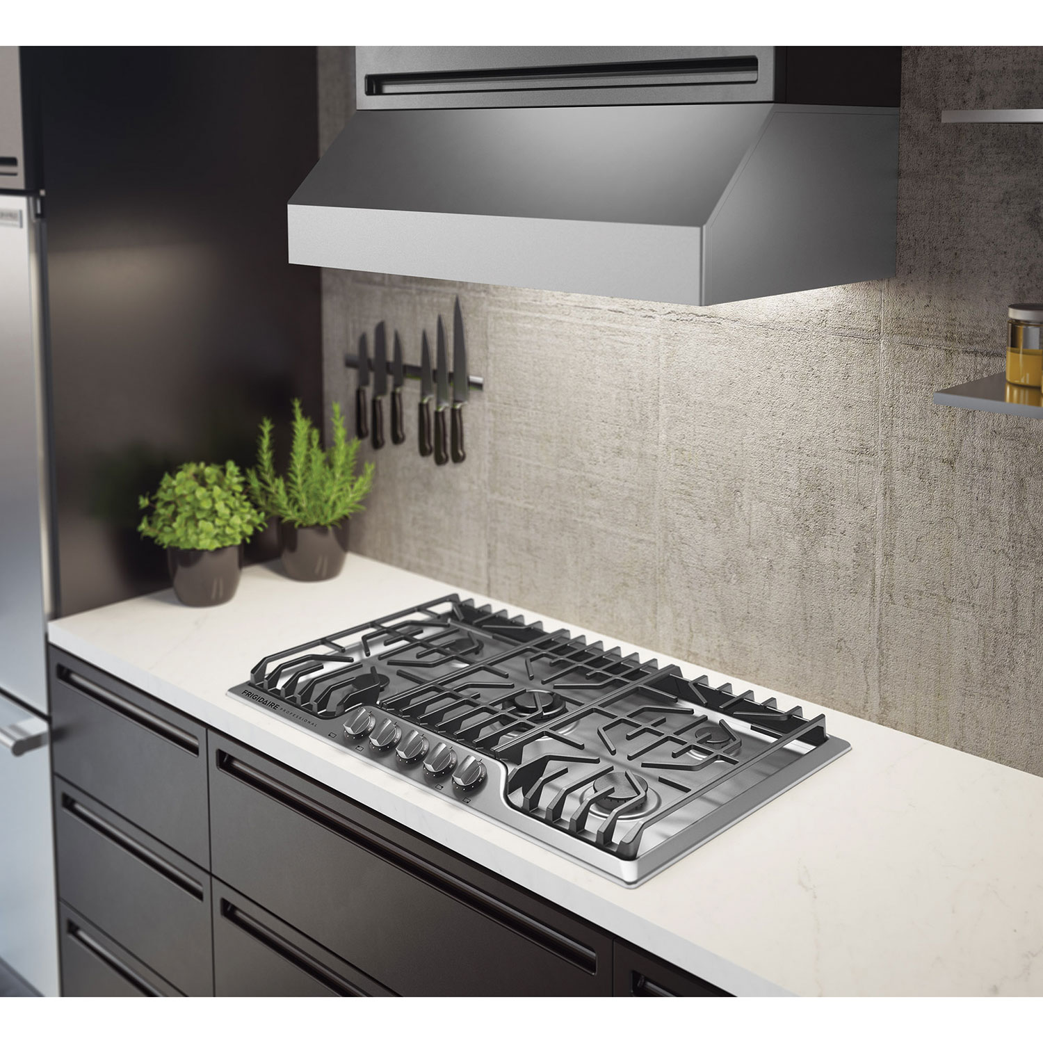 Frigidaire Pro 30" 5-Burner Gas Cooktop - Stainless Steel