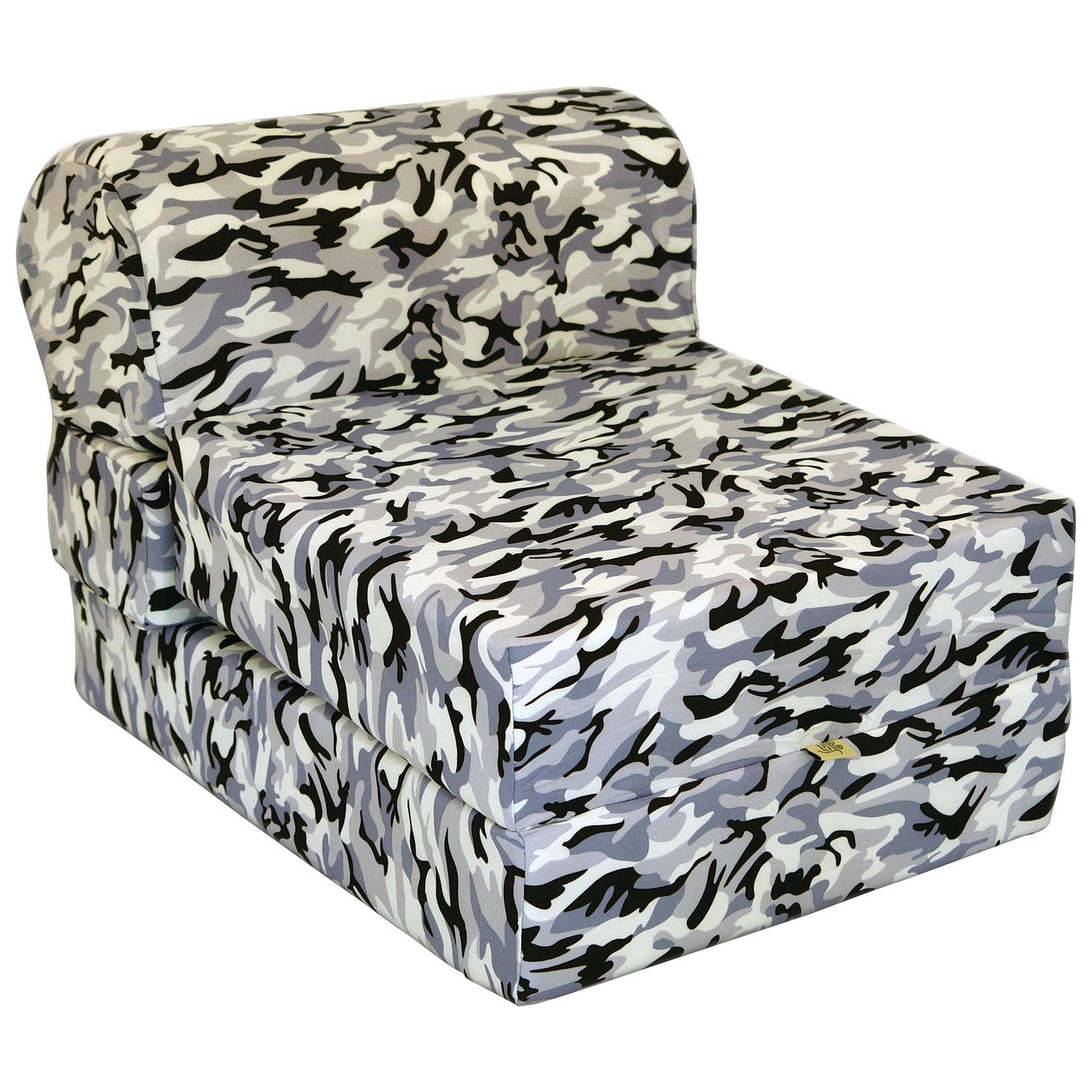 Comfy Kids - Kids Flip Chair - Blue Camo