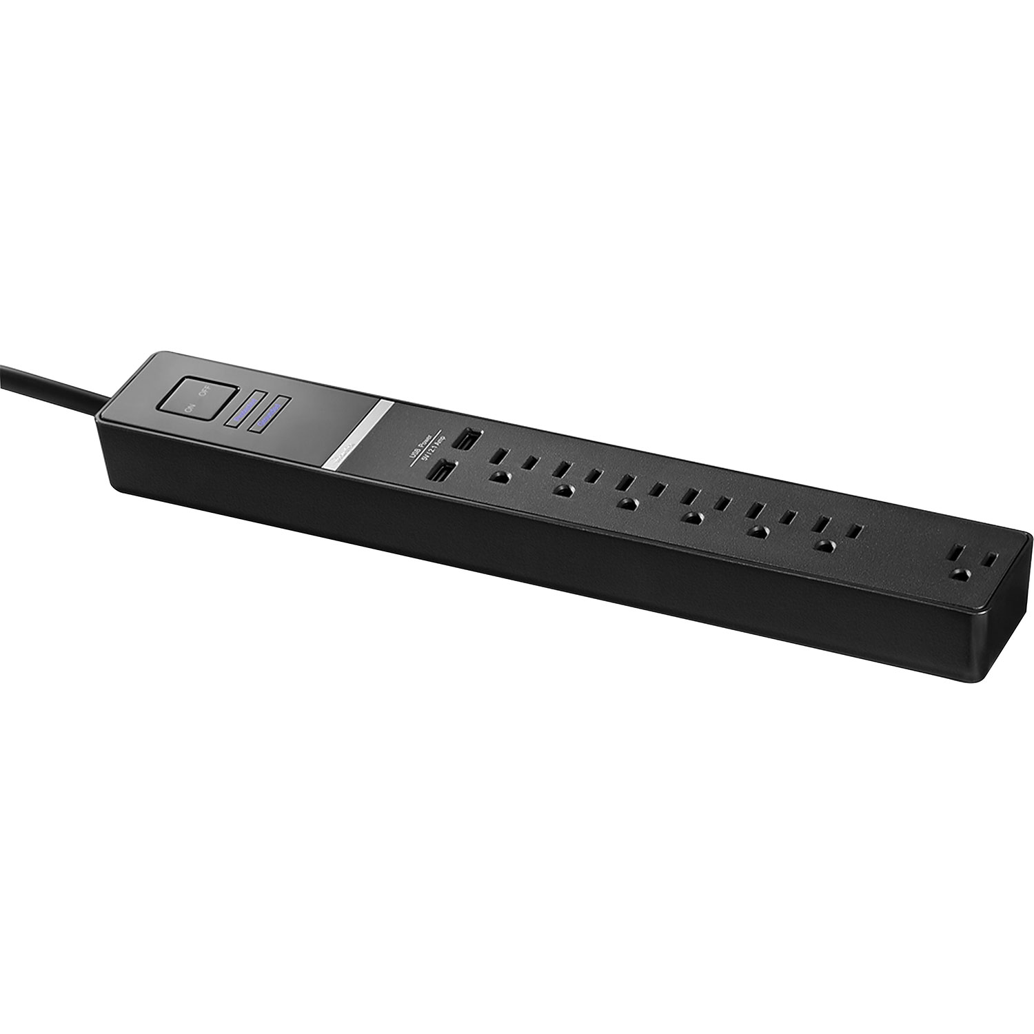 Rocketfish 7-Outlet 2-USB Surge Protector - Only at Best Buy