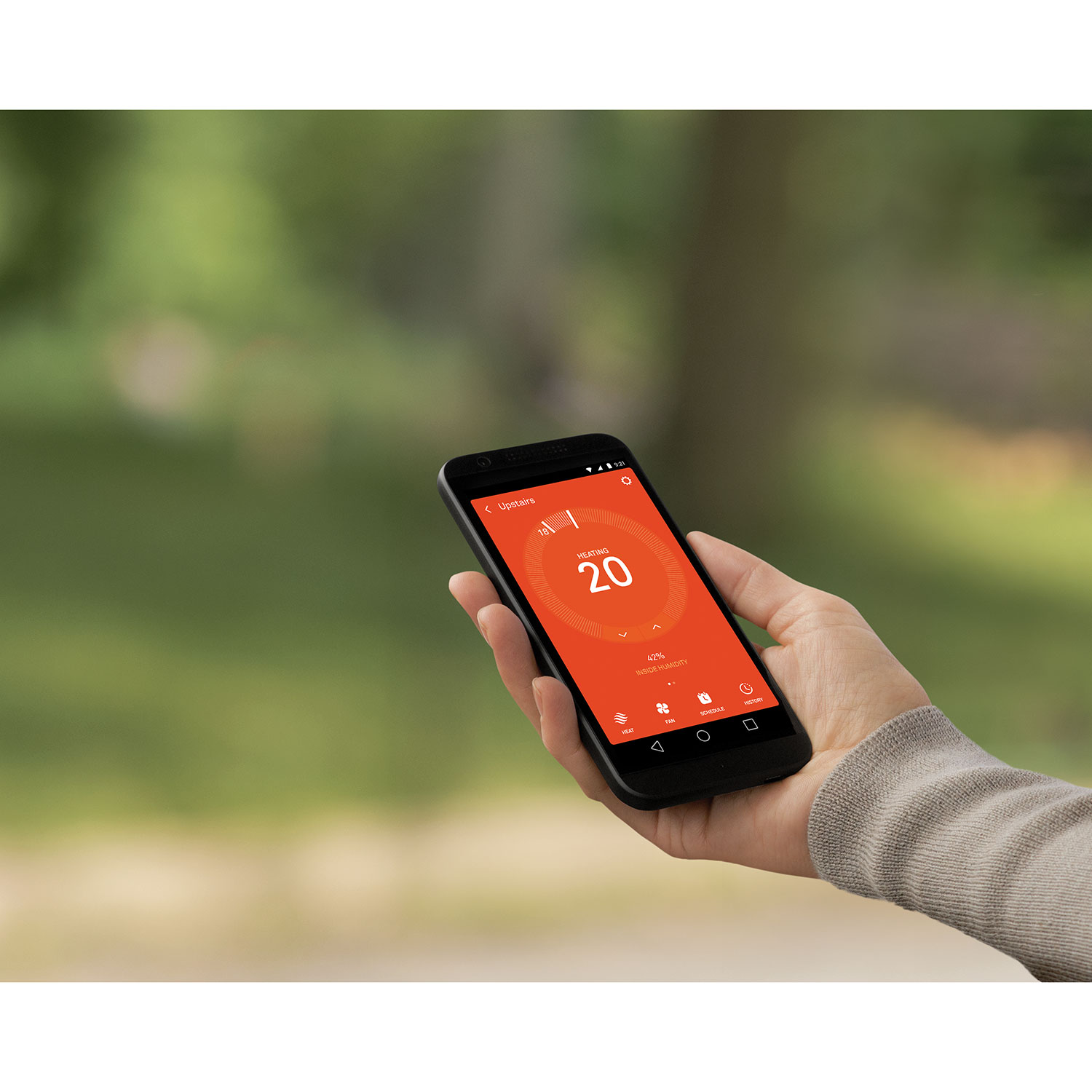 Thermostat intelligent Wi-Fi Google Nest Learning - Acier inoxydable