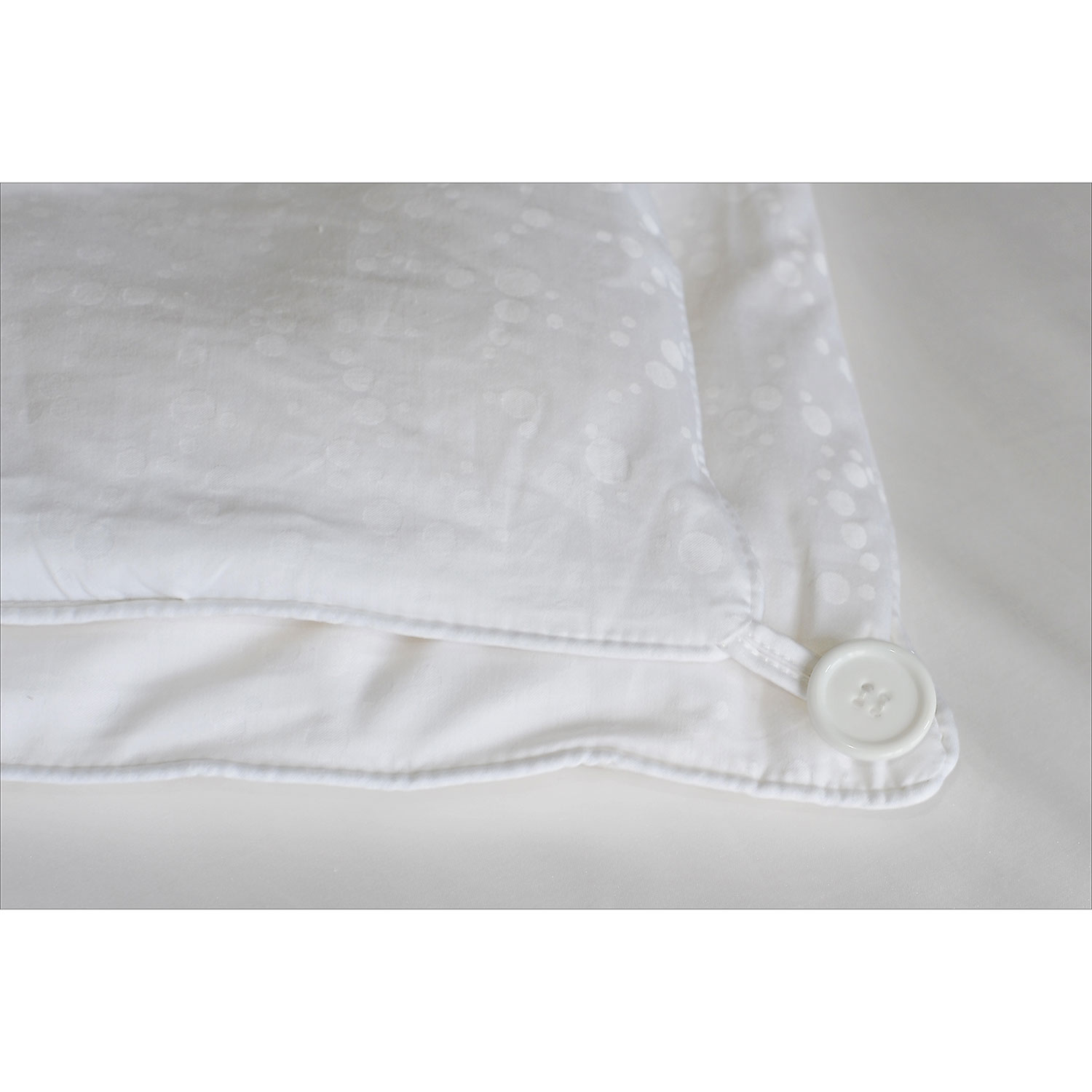 Luxeport 300 Thread Count Premium Light Silk Duvet - Queen - White