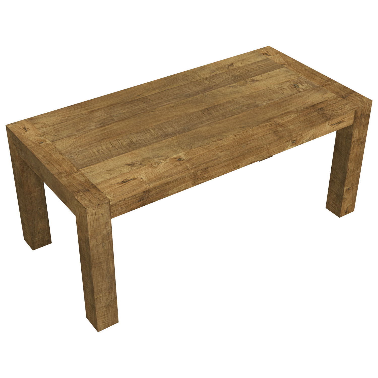 Knightsbridge Transitional 8-Seating Rectangular Helsinki Dining Table - Natural Wood