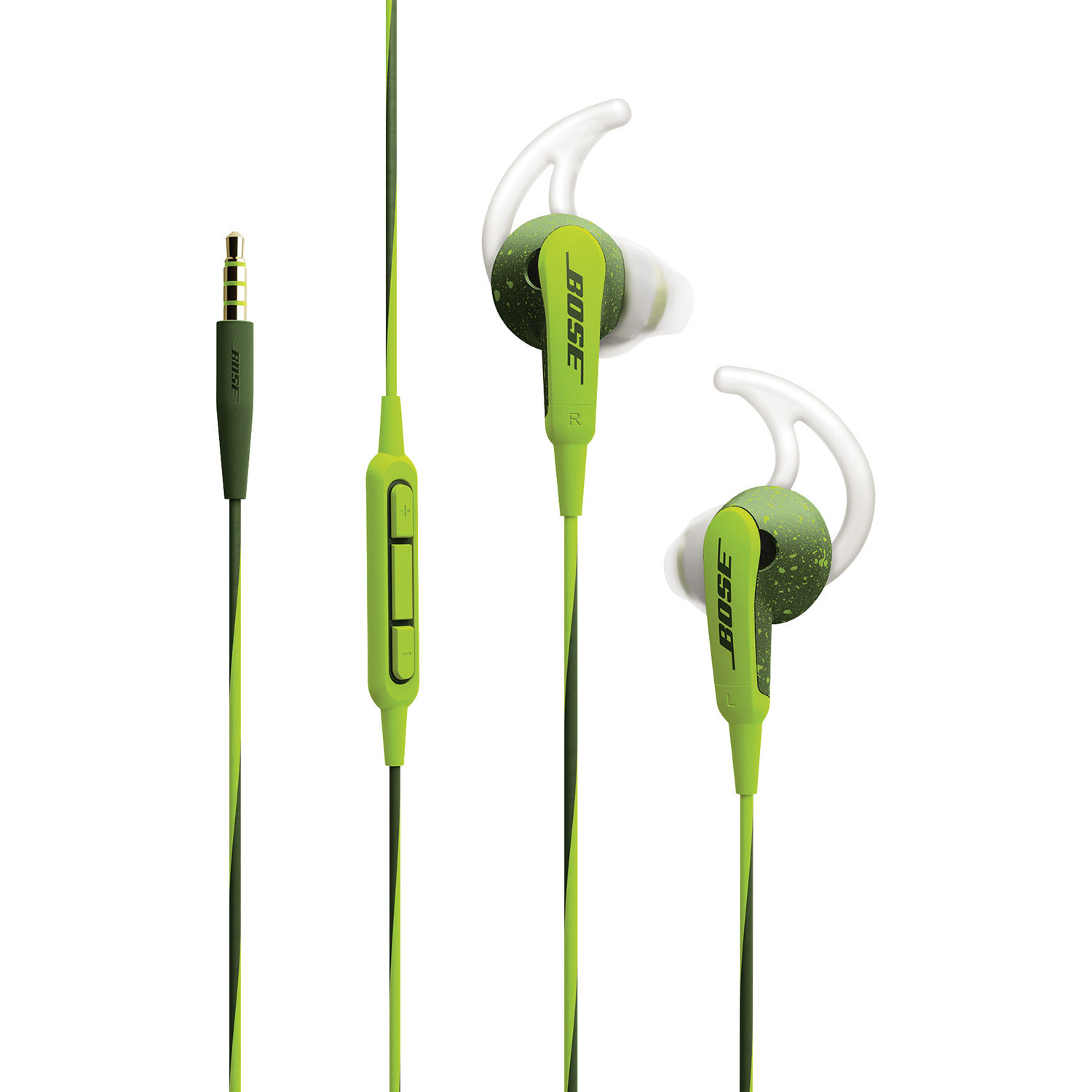 Bose SoundSport In-Ear Sport Headphones with Mic (Apple) - Green