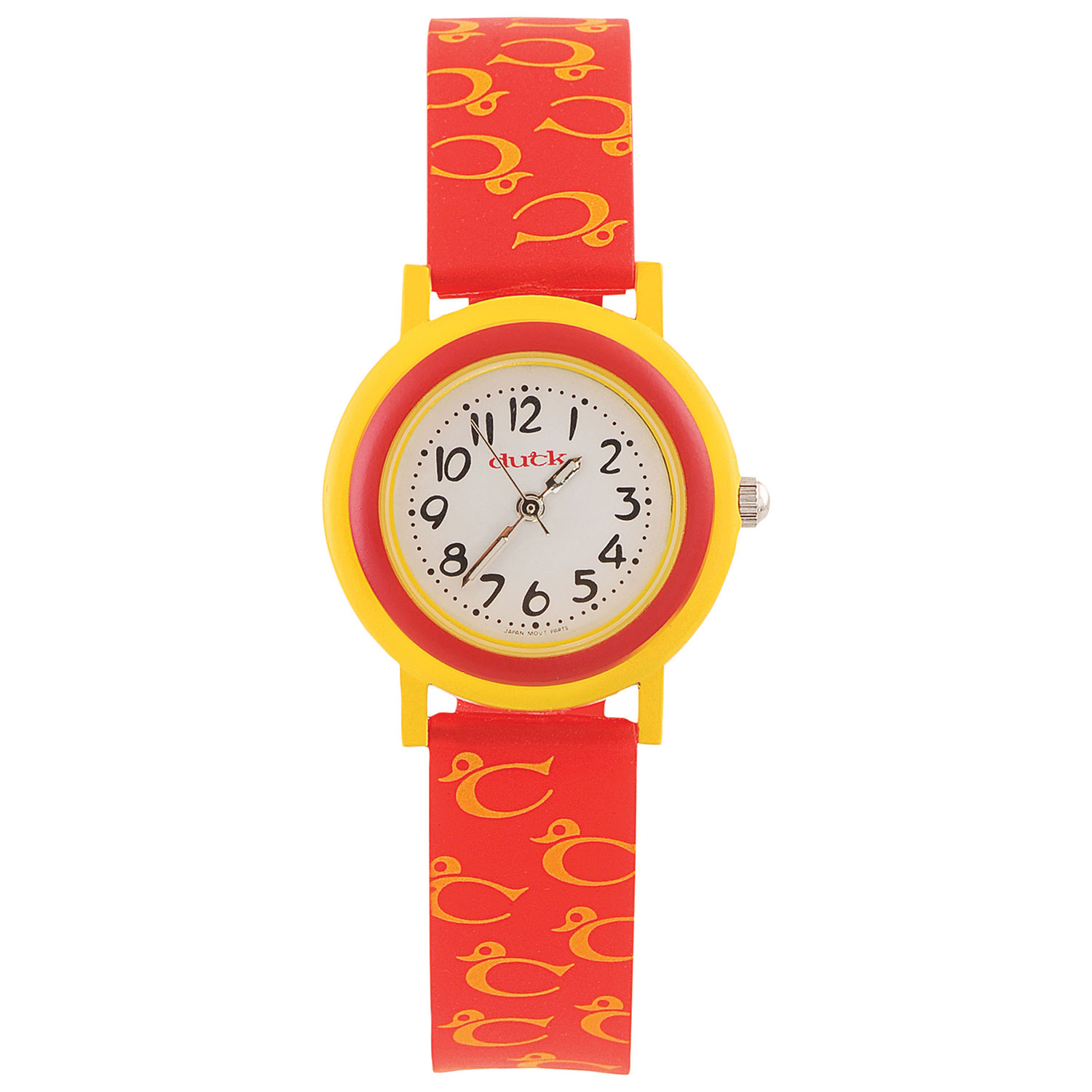 Montre sport analogique pour enfants de Duck - Rouge