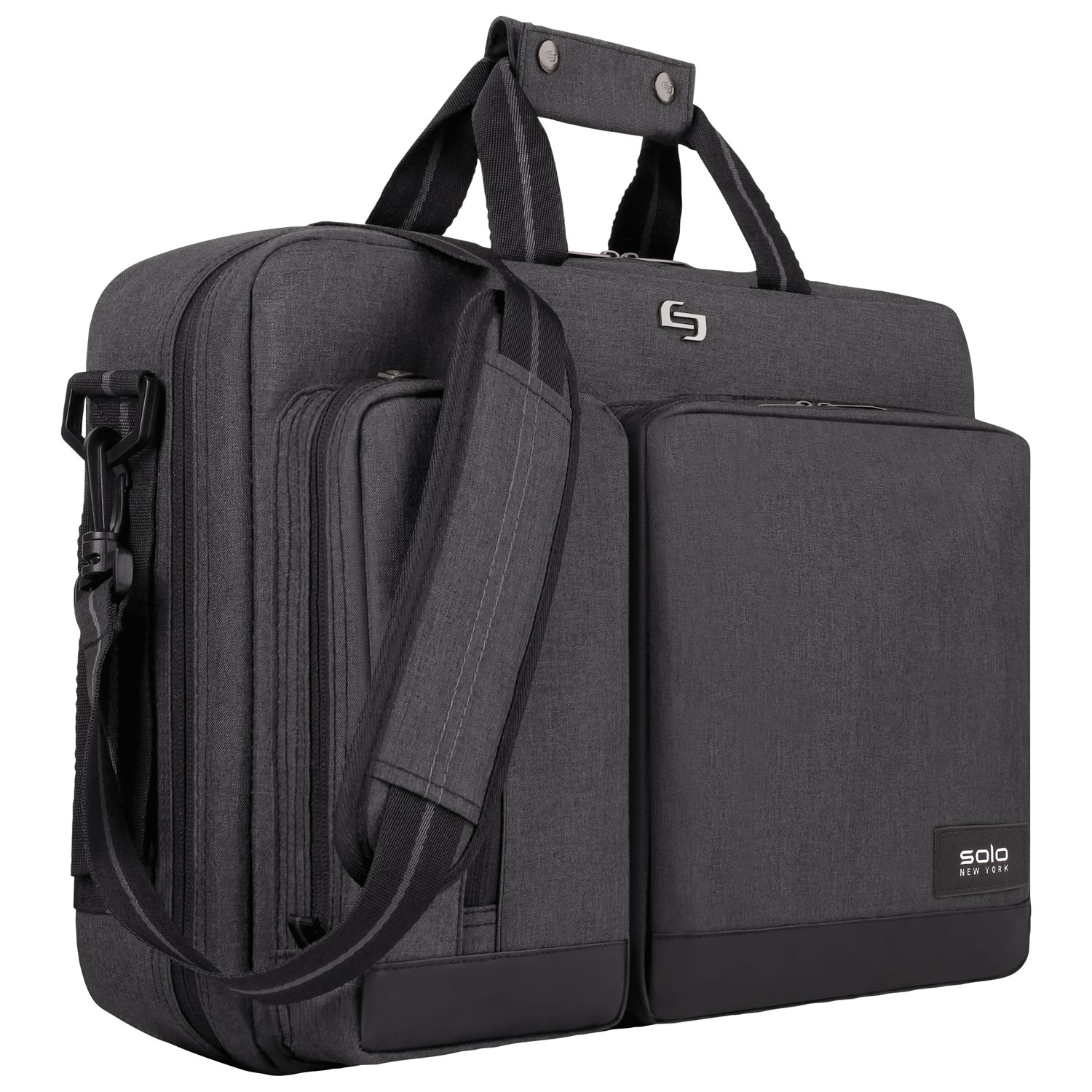 Mallette Urban de Solo pour portable de 15,6 po - Gris