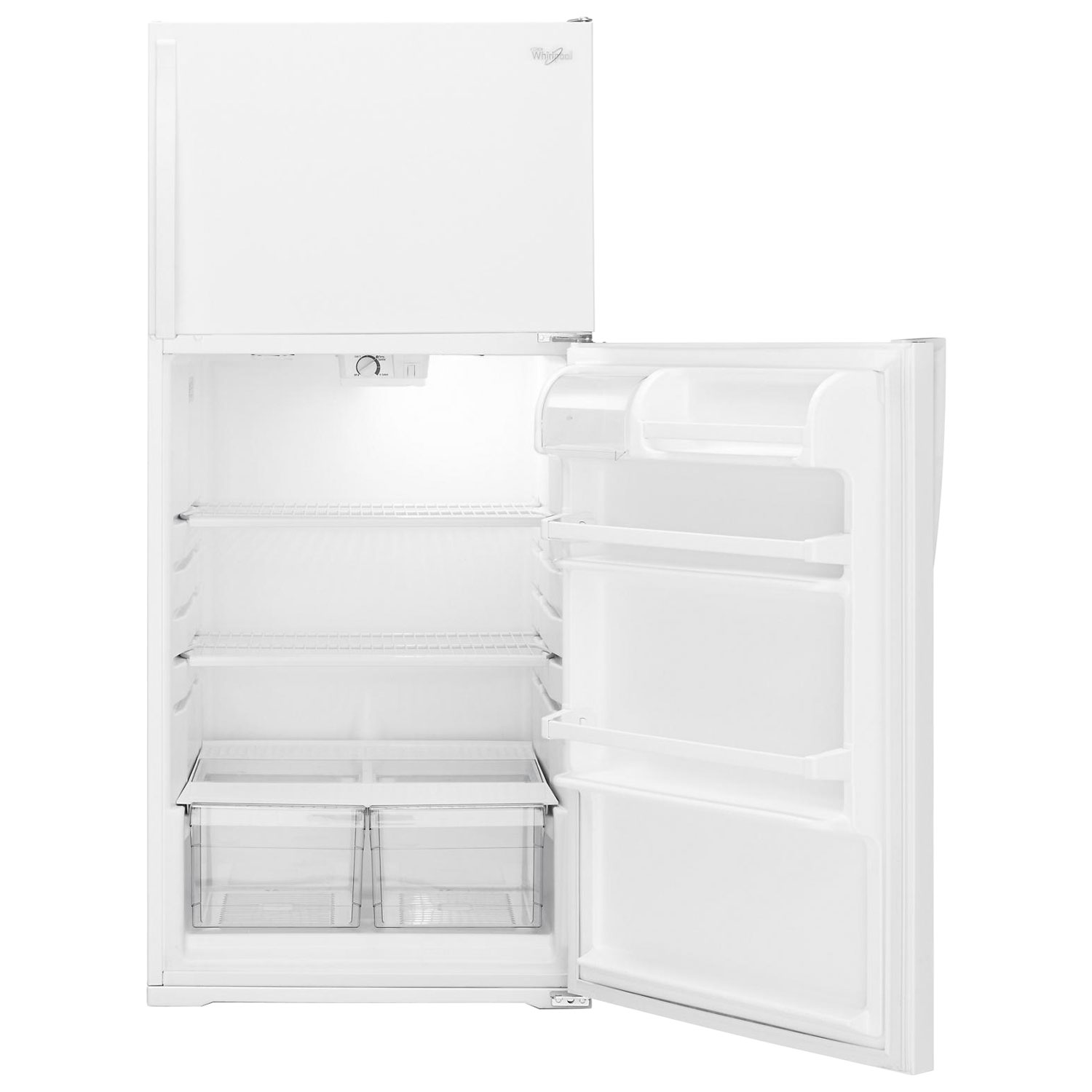 Whirlpool 28" 14.3 Cu. Ft. Top Freezer Refrigerator - White