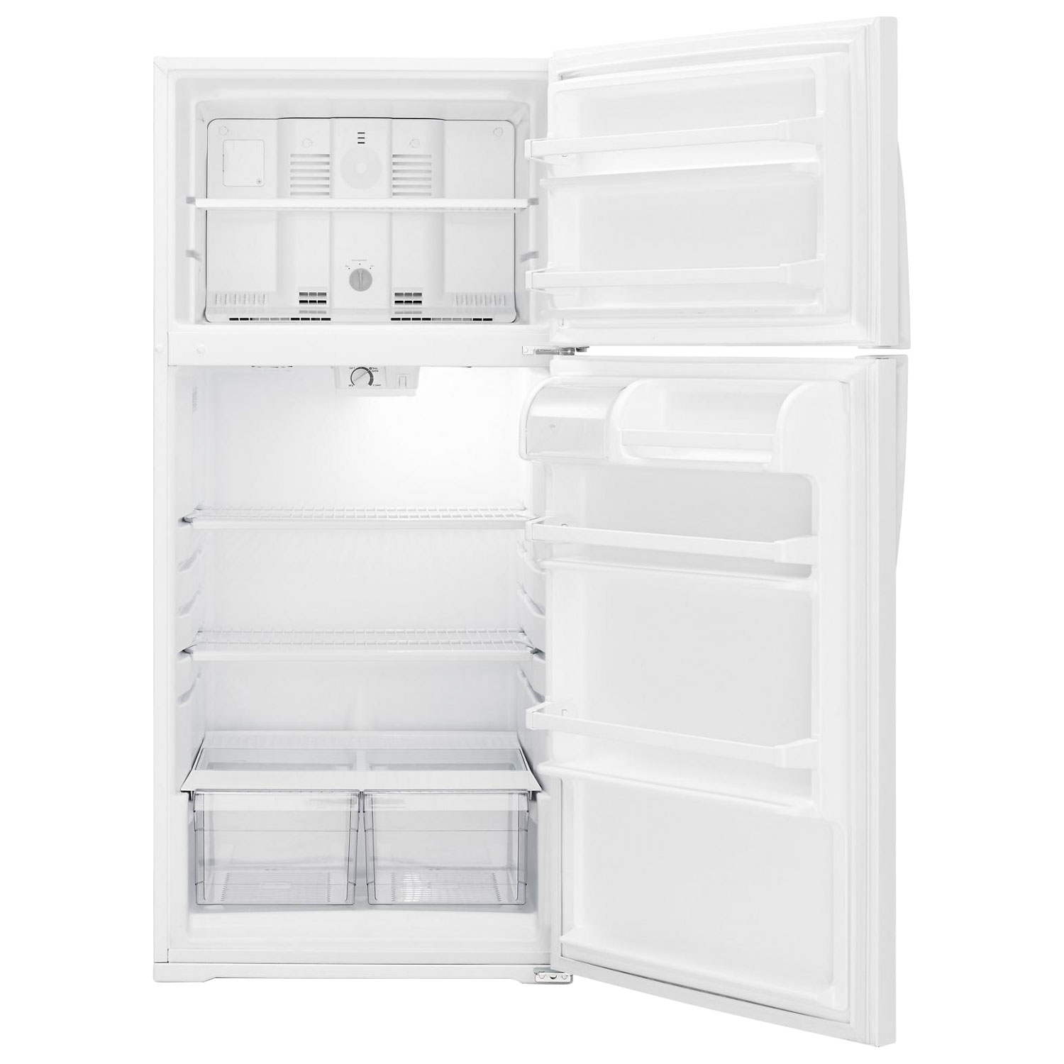 Whirlpool 28" 14.3 Cu. Ft. Top Freezer Refrigerator - White