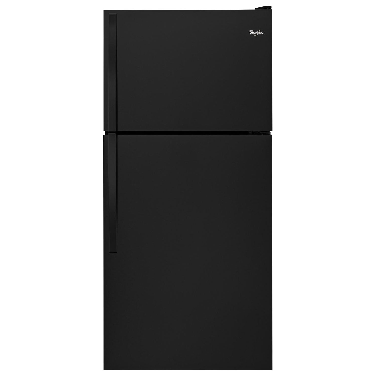Réfrigérateur à congélateur supérieur de 30 po et 18,2 pi³ de Whirlpool - Noir