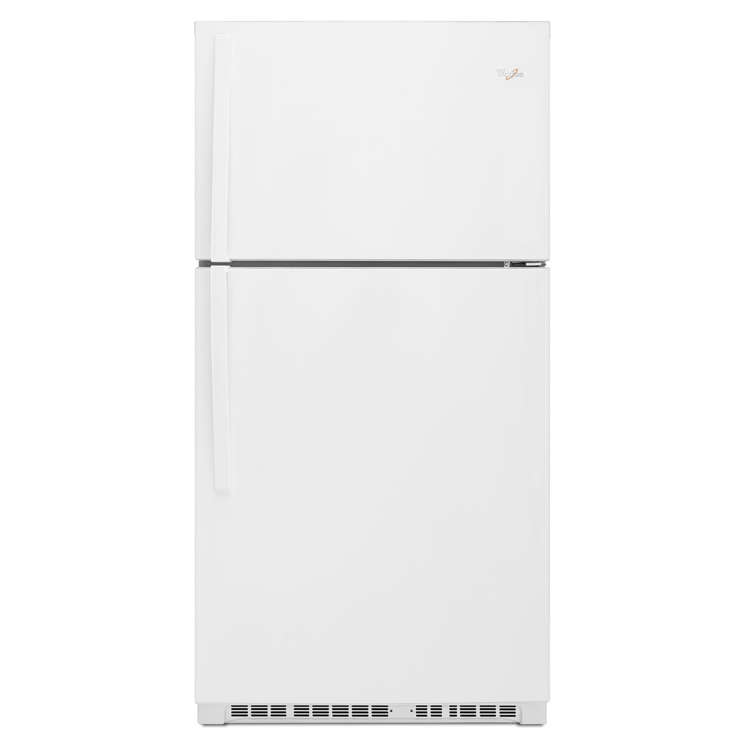 Whirlpool 33" 21.3 Cu. Ft. Top Freezer Refrigerator with LED Lighting - White