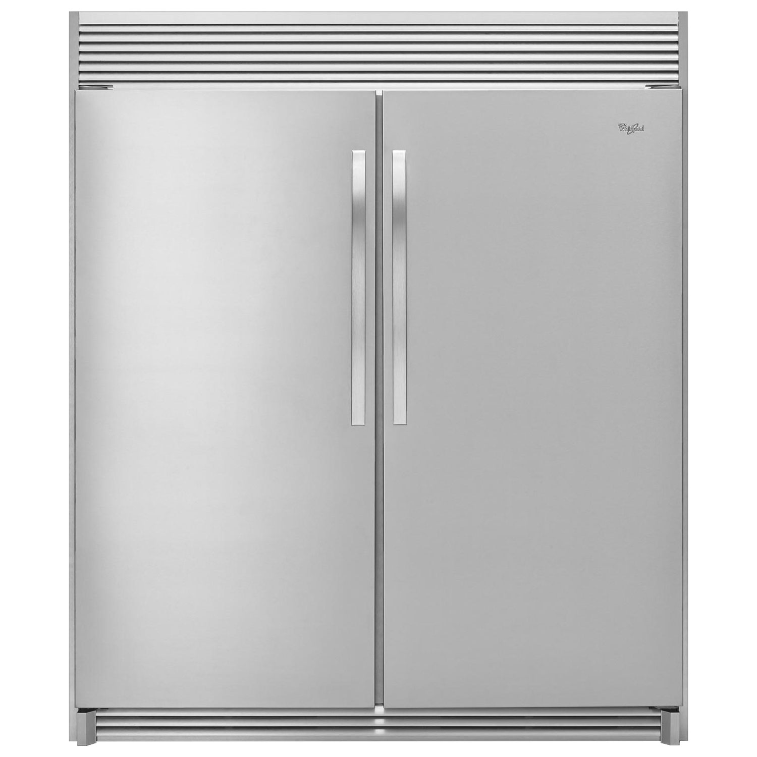 Whirlpool SideKicks 18.0 Cu. Ft. Upright Freezer - Stainless Steel