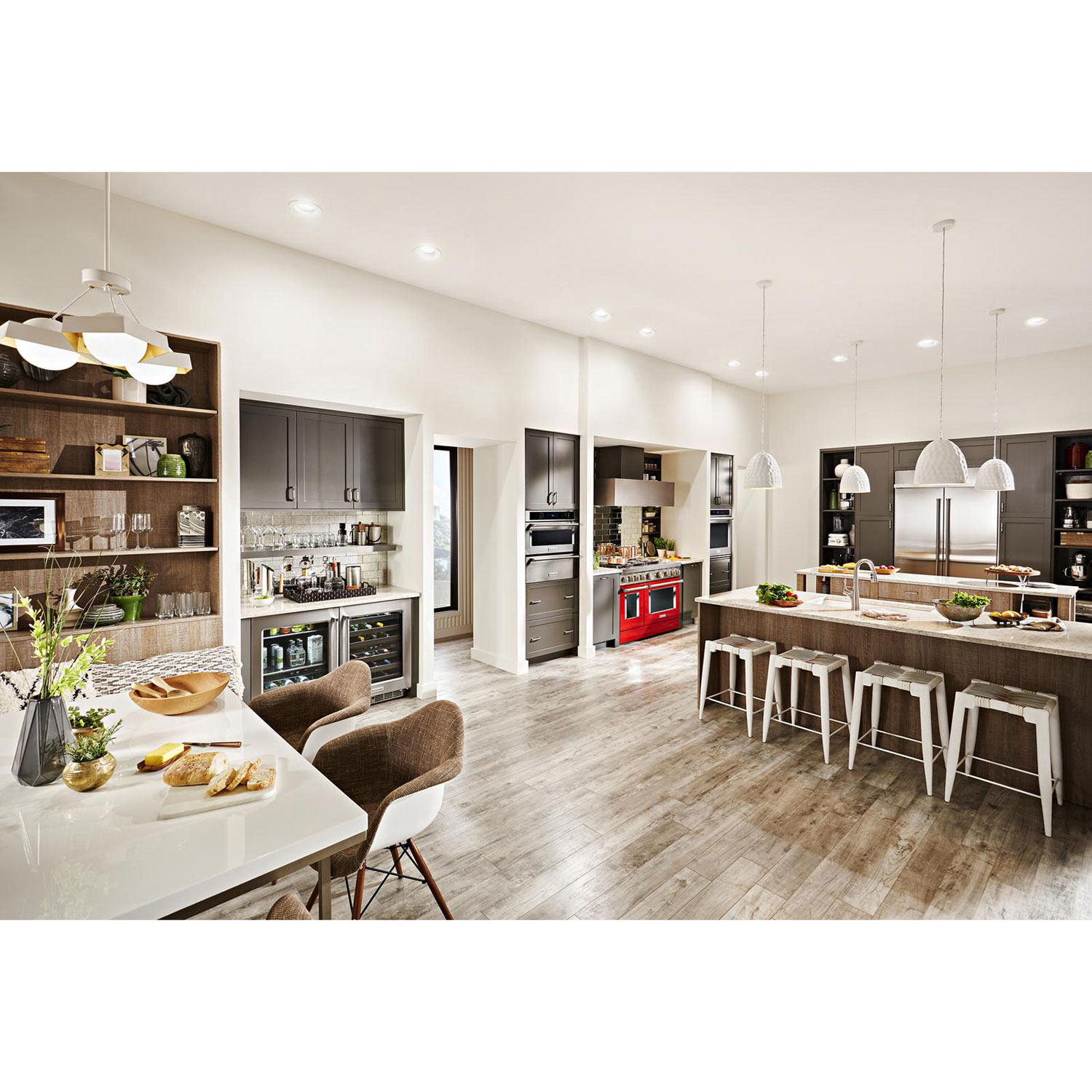 Tiroir-réchaud facile à nettoyer 1,5 pi3 30 po de KitchenAid - Acier inoxydable