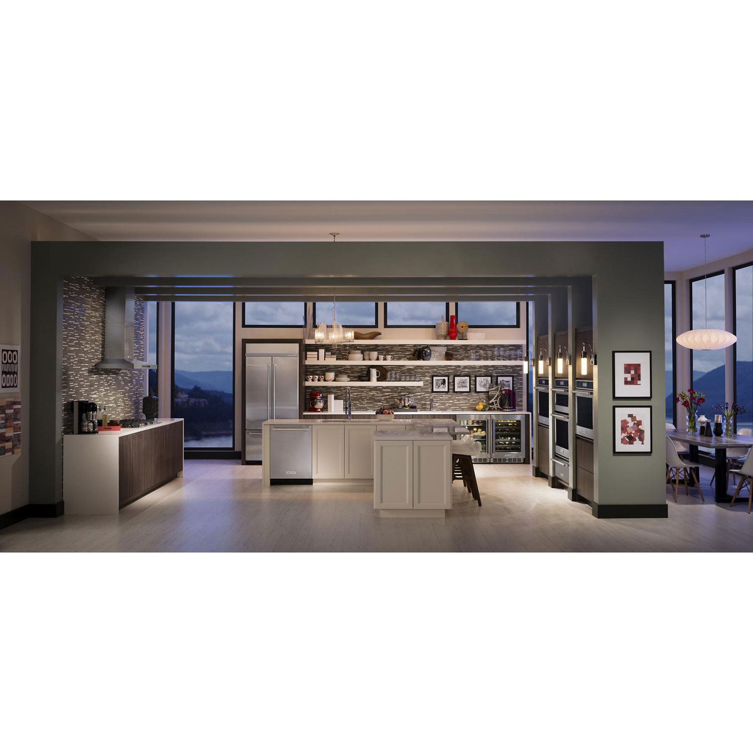 Tiroir-réchaud facile à nettoyer 1,5 pi3 30 po de KitchenAid - Acier inoxydable