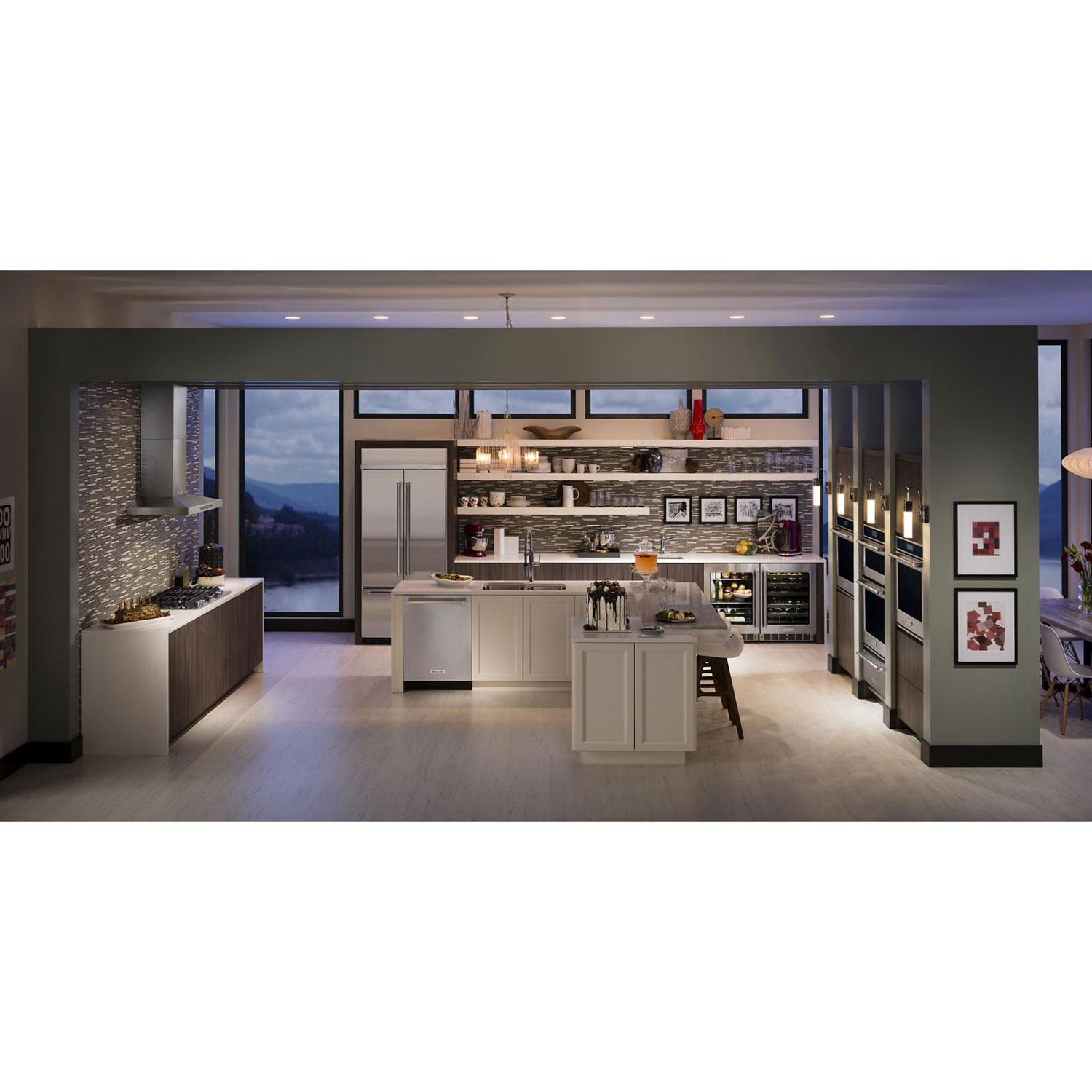 Tiroir-réchaud facile à nettoyer 1,5 pi3 30 po de KitchenAid - Acier inoxydable