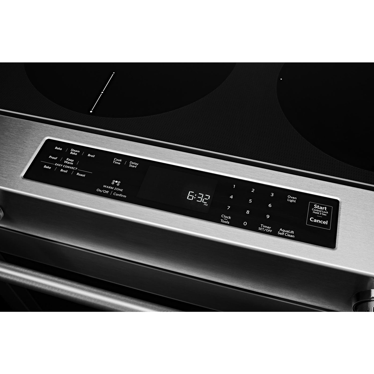 Cuisinière électrique encastrée convection véritable 6,4 pi3 30 po KitchenAid - Inox