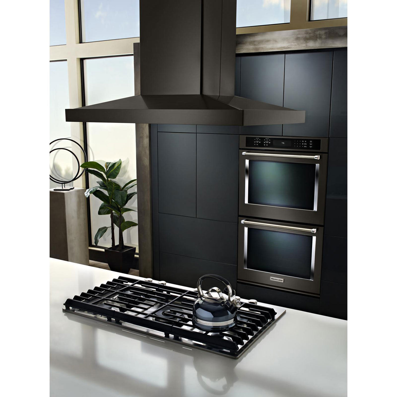 KitchenAid 36" 5-Burner Gas Cooktop - Stainless Steel