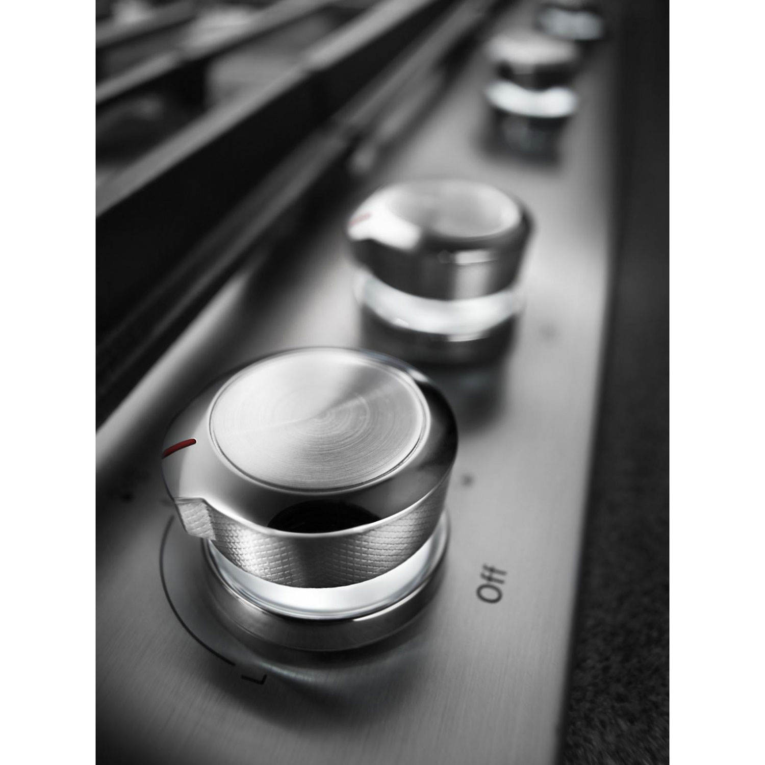 KitchenAid 36" 5-Burner Gas Cooktop - Stainless Steel