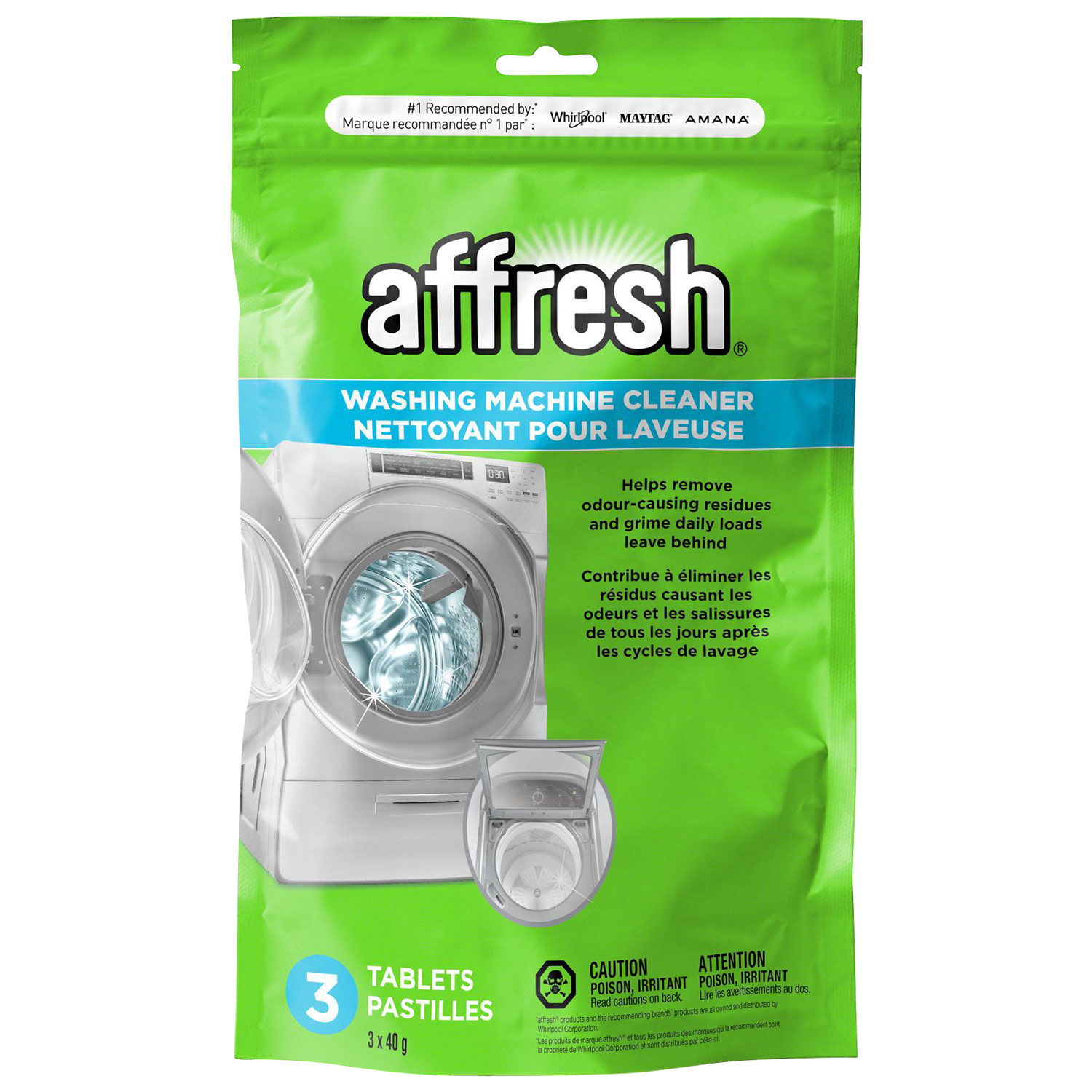 Whirlpool affresh Washer Cleaner - 3 Pack