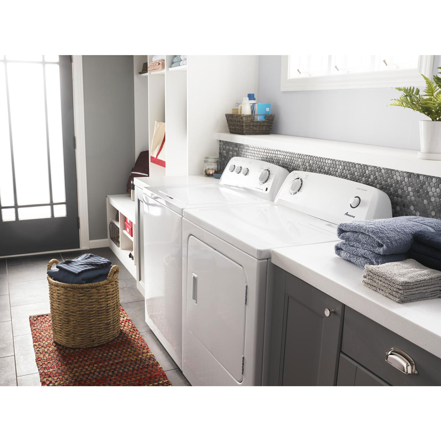 Amana 6.5 Cu. Ft. Electric Dryer - White