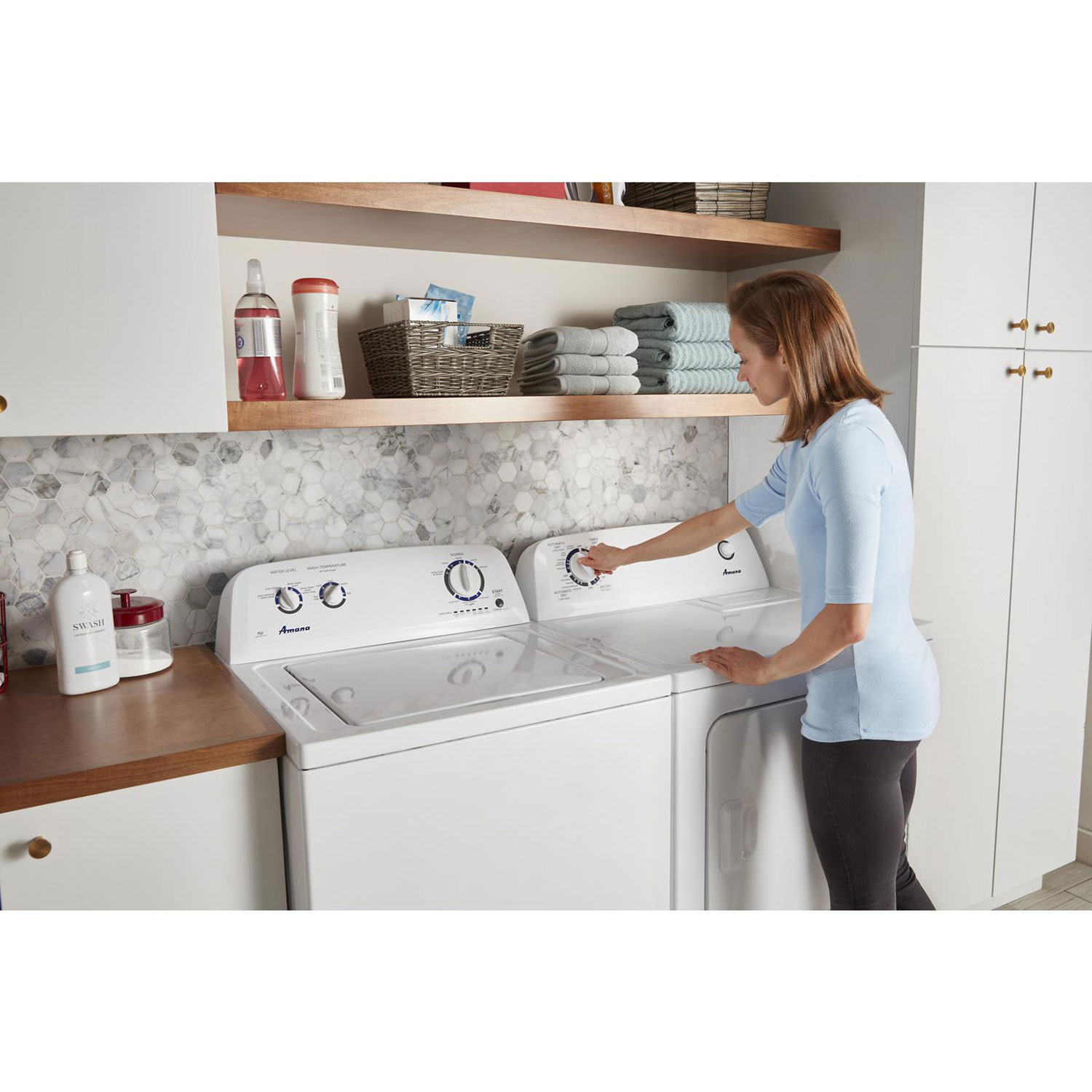 Amana 6.5 Cu. Ft. Electric Dryer - White