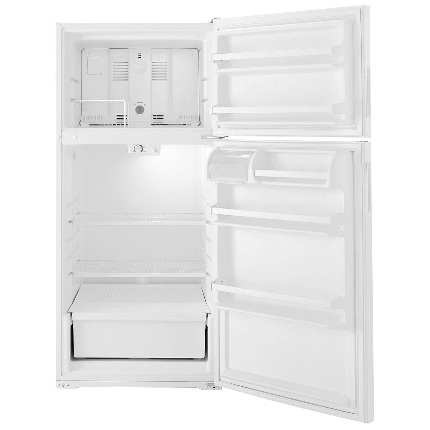 Amana 28" 14.3 Cu. Ft. Top Freezer Refrigerator - White