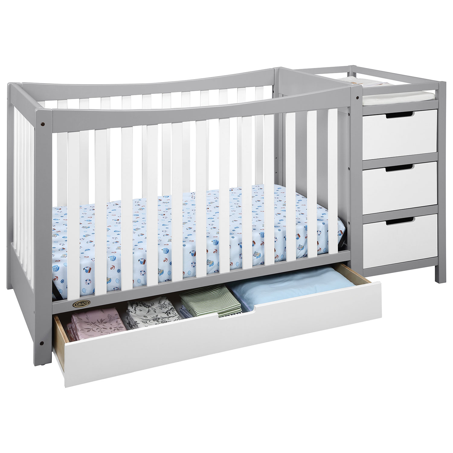 Graco crib to toddler bed on sale