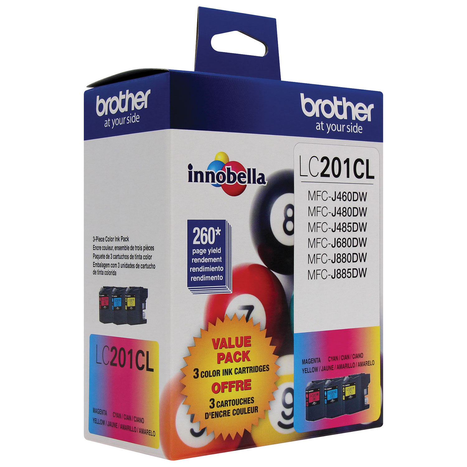 Cartouche d'encre couleur Innobella de Brother