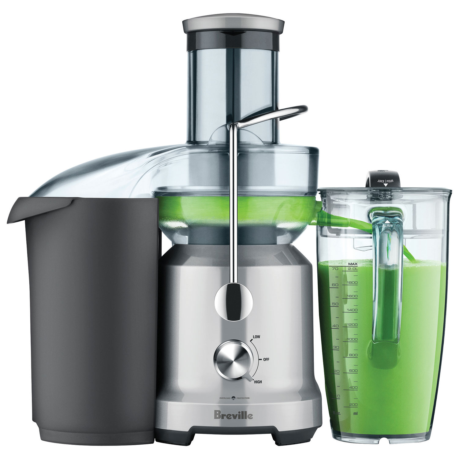 Breville Juice Fountain Cold Centrifugal Juicer - Silver