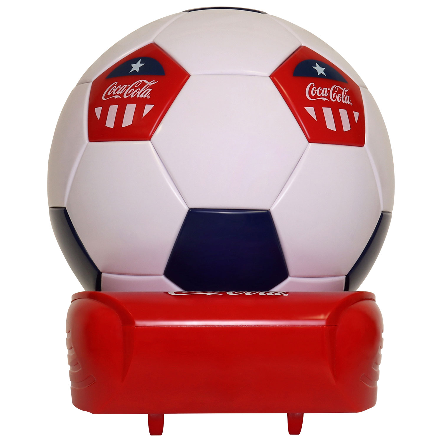 Koolatron Coca-Cola Soccer Ball Beverage Cooler