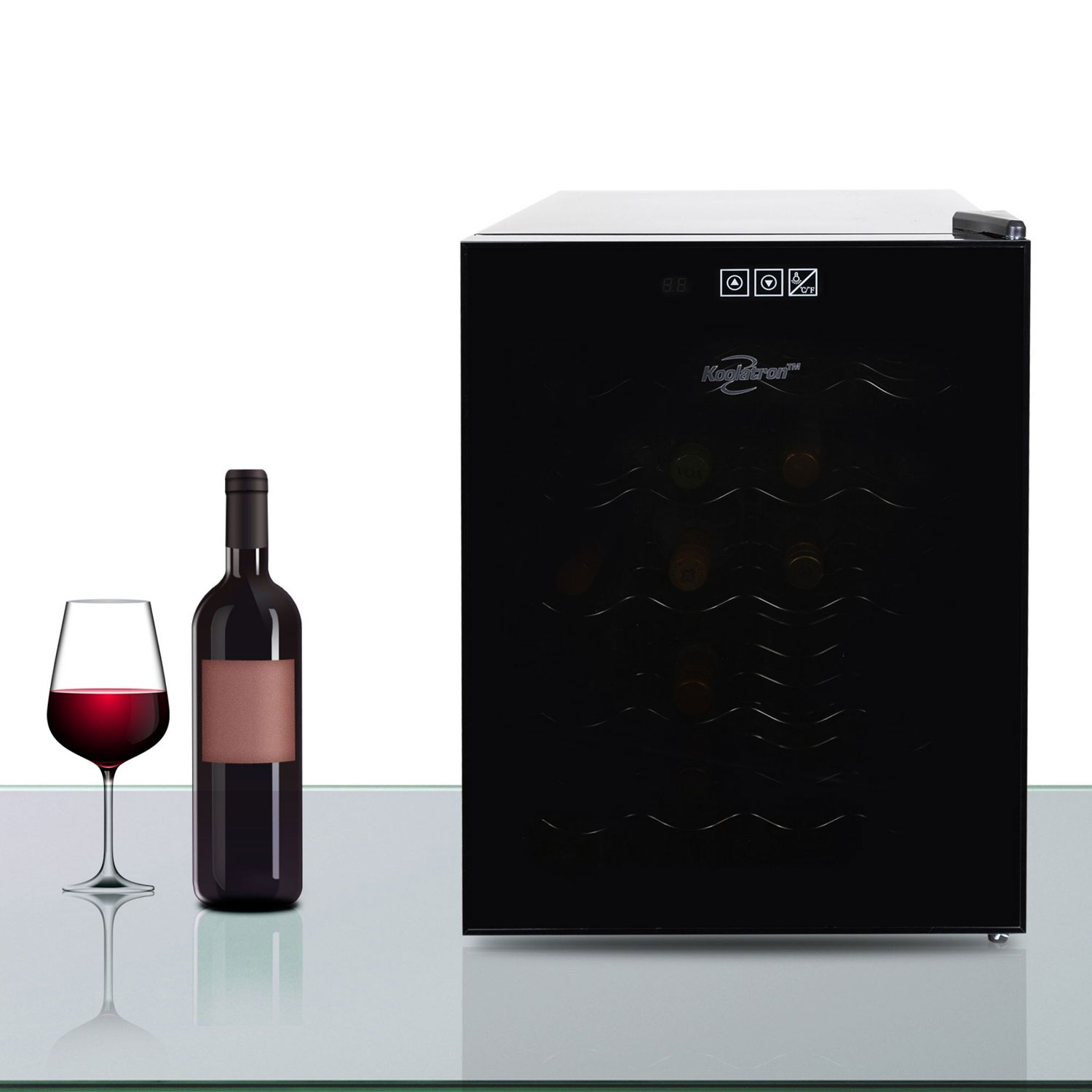 Koolatron 20-Bottle Thermoelectric Freestanding Wine Cooler / Wine Fridge