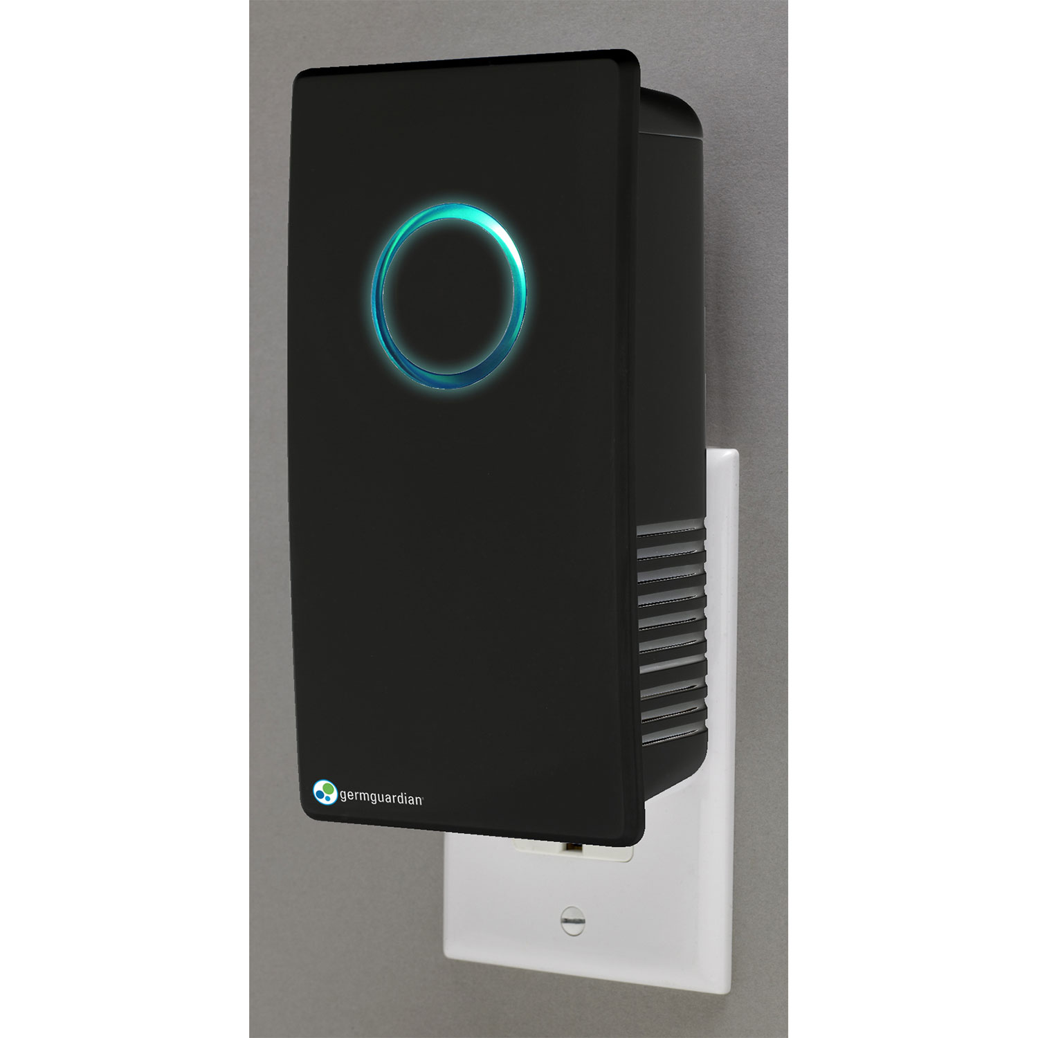 GermGuardian GG1100BCA Elite Pluggable UV-C Air Sanitizer & Deodorizer- Black Onyx