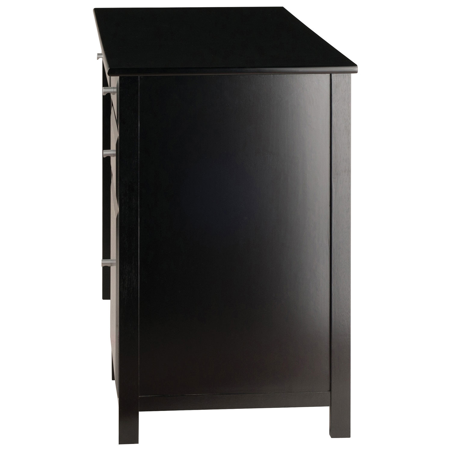 Bureau transitionnel avec classeur Delta - Noir