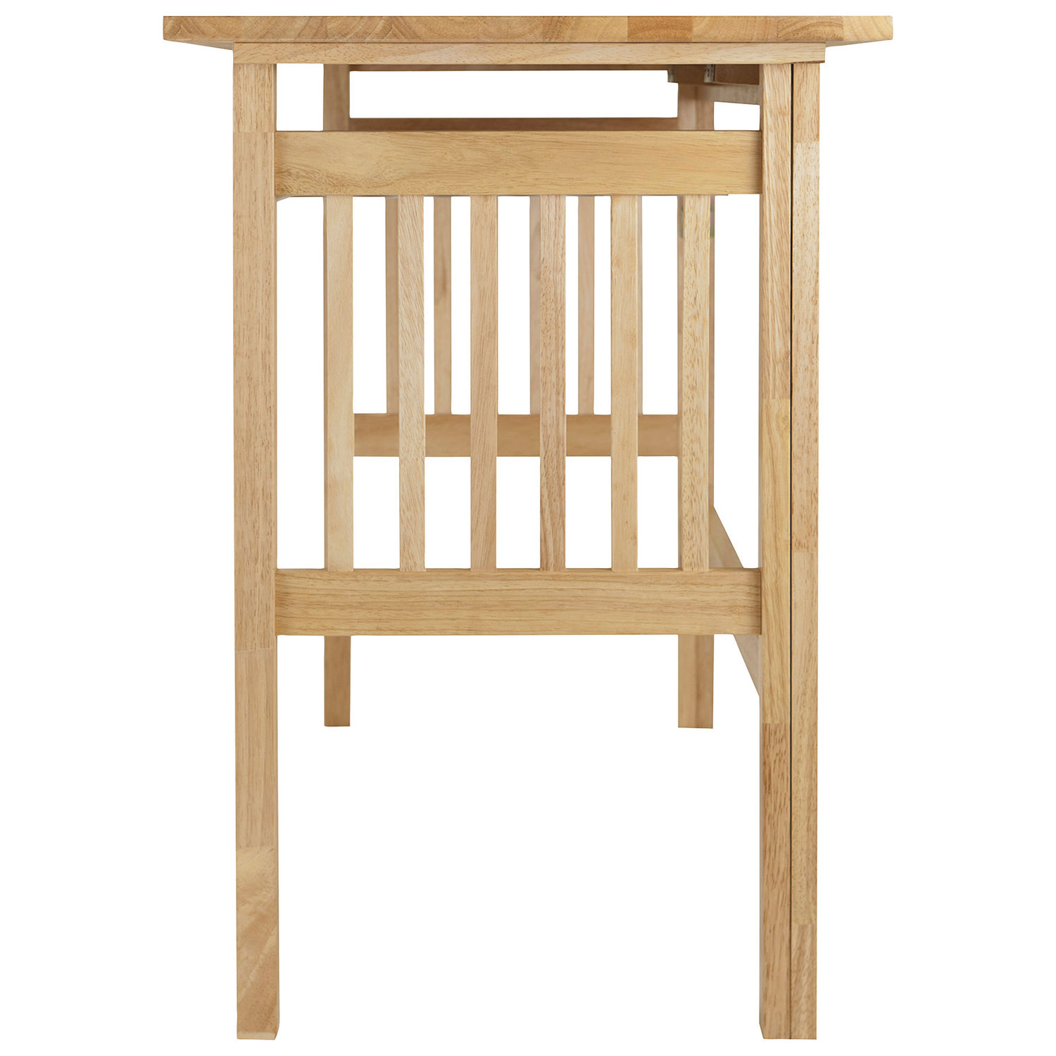 Mission Transitional Computer Desk - Natural