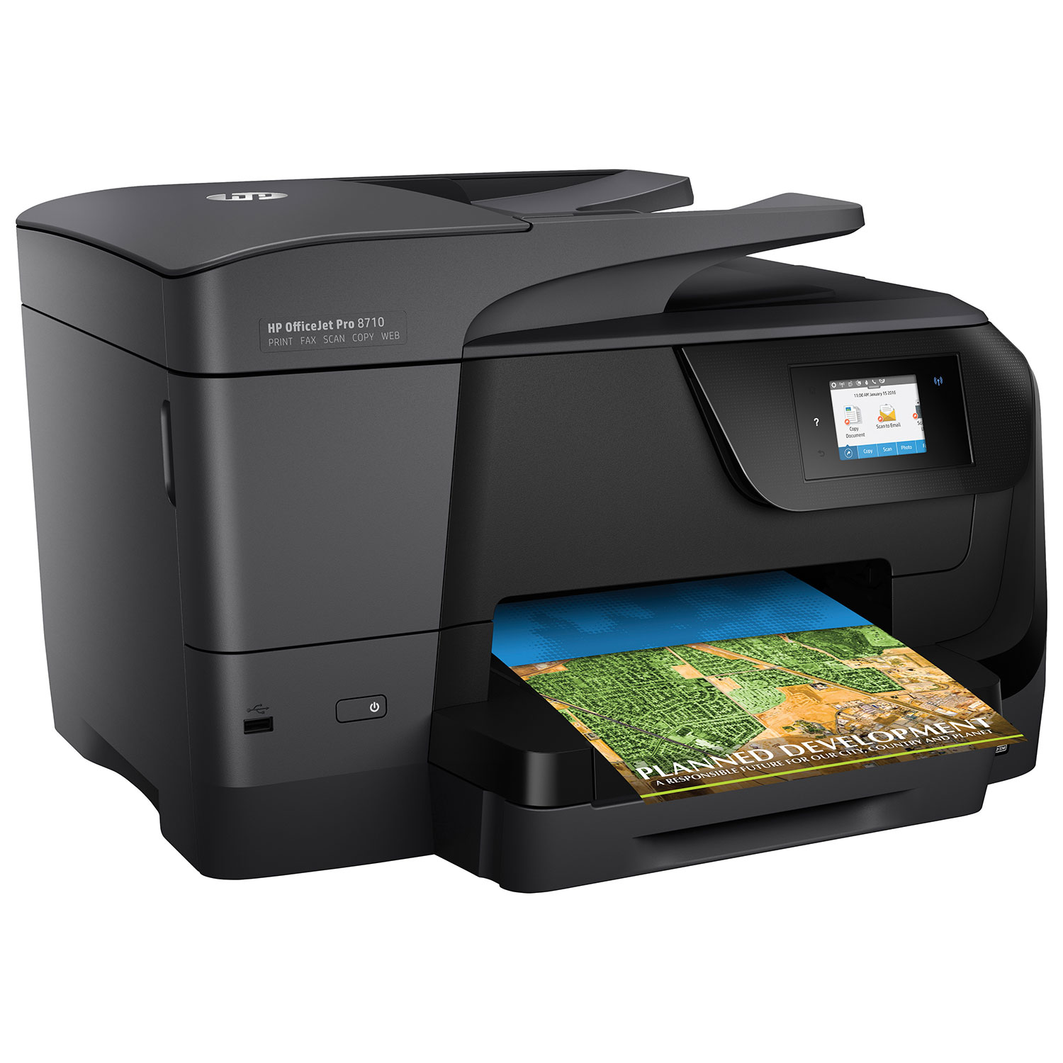 HP OfficeJet Pro 8710 Wireless Colour All In One Inkjet Printer