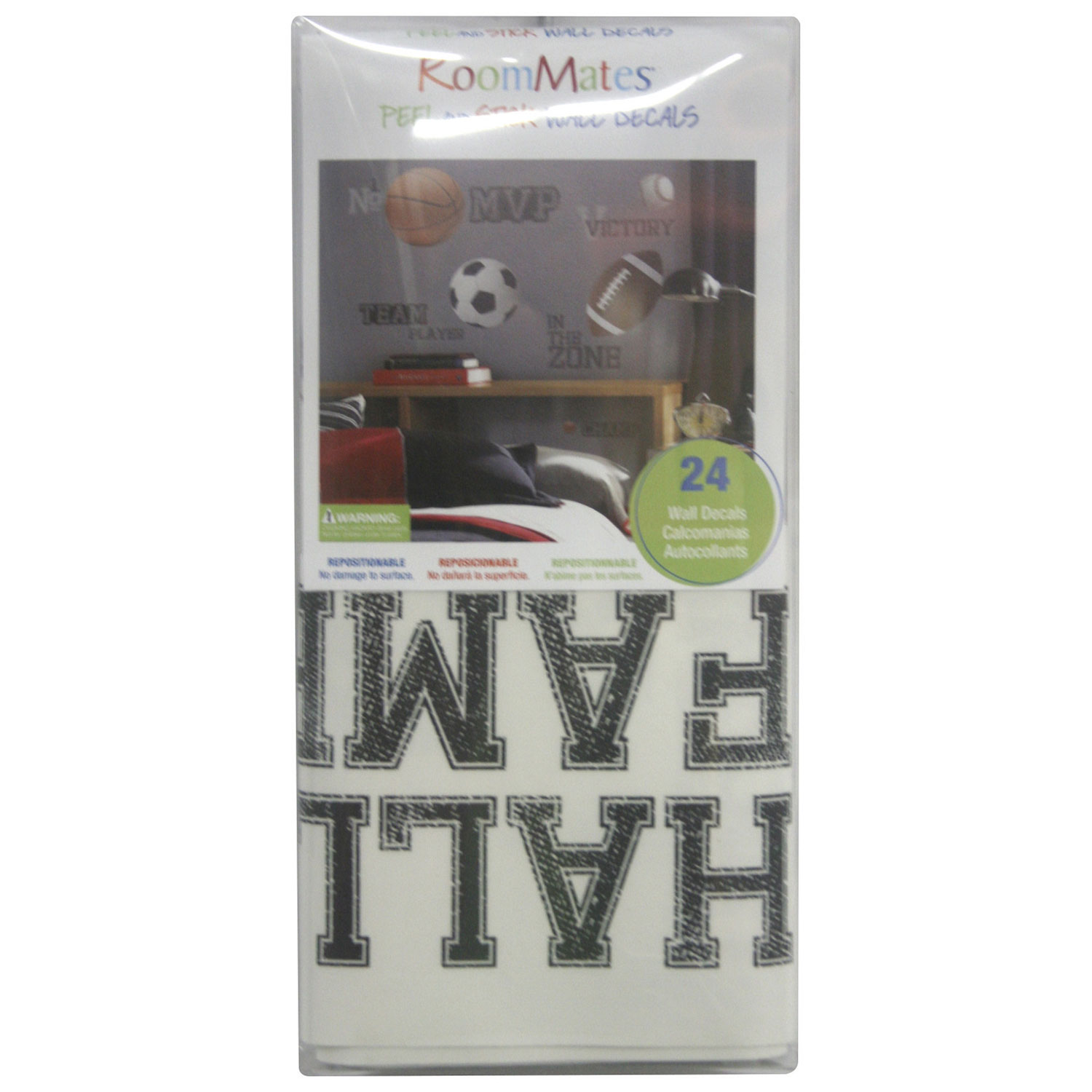 Décalcomanie murale All Star Sports Sayings de RoomMates