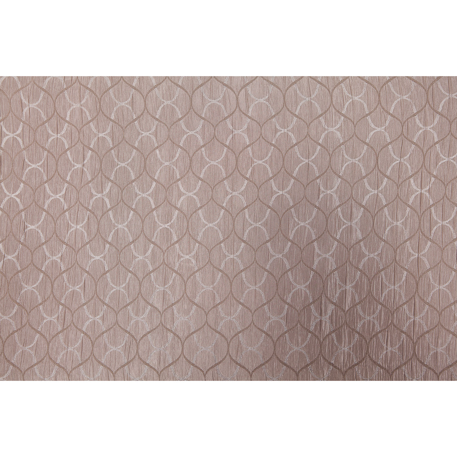 Rideau Brielle de Gouchee Design - Paquet de 2 - Beige