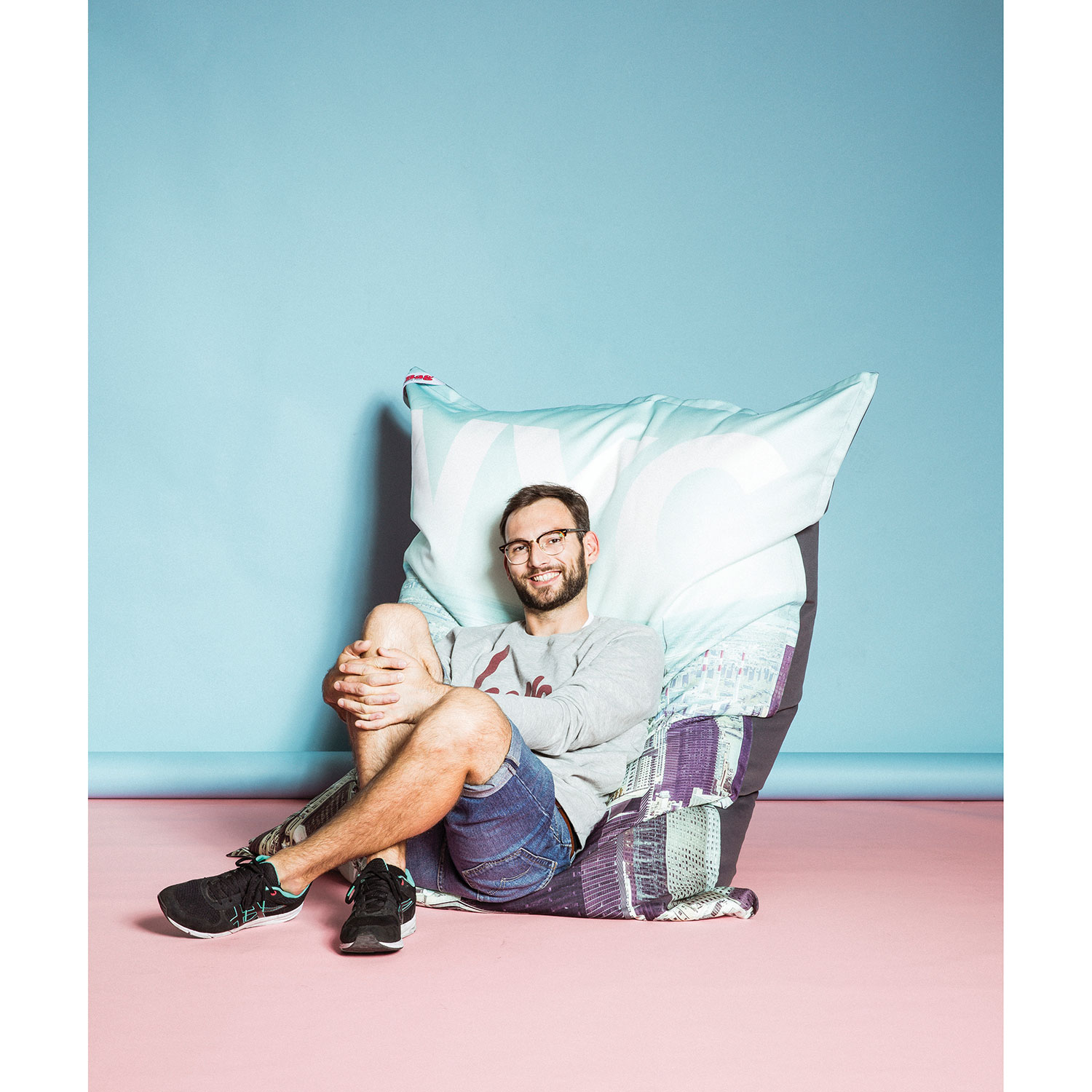 Fauteuil poire contemporain BigBag NYC