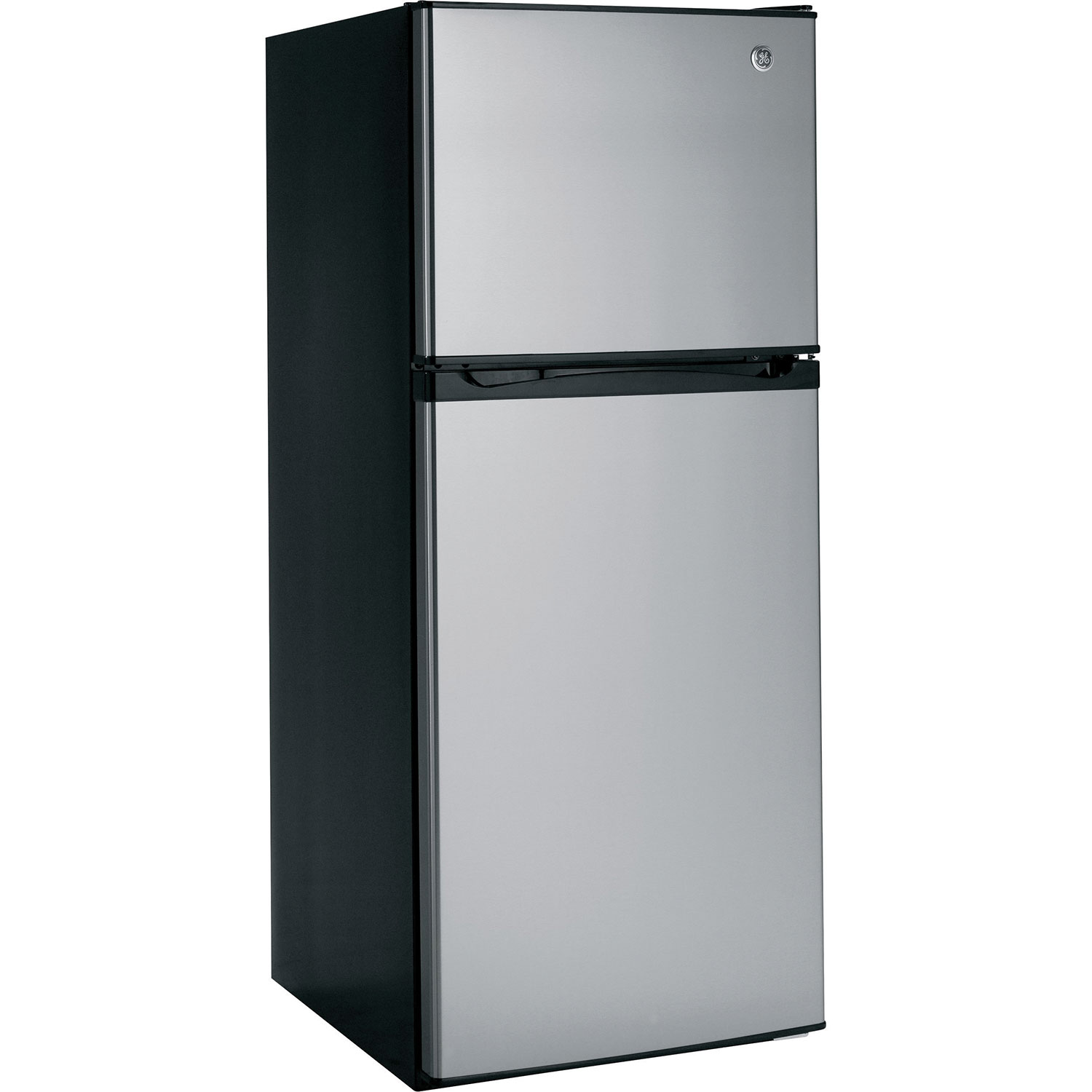 GE 24" 11.6 Cu. Ft. Top Freezer Refrigerator with LED Lighting - Stainless Steel