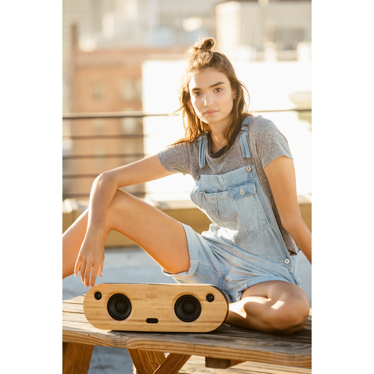 Enceinte sans fil Bluetooth Bag of Riddim 2 de House of Marley - Noir signature