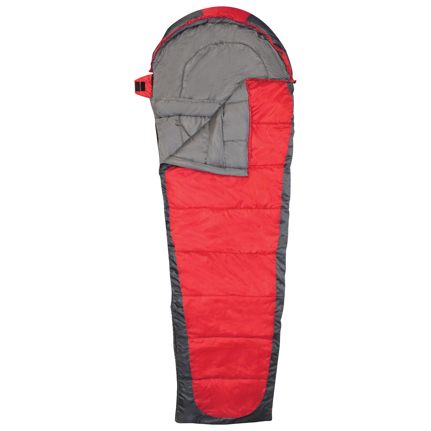 Rockwater Designs Semi-Rectangular Heat Zone Sleeping Bag (-20-Degrees Celcius) - Red/Dark Grey