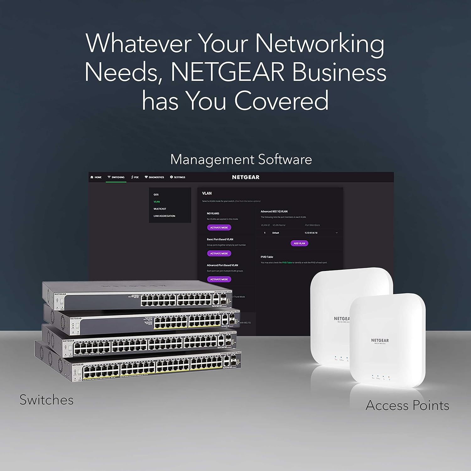 Netgear ProSafe Plus Switch, 5-Port Gigabit Ethernet