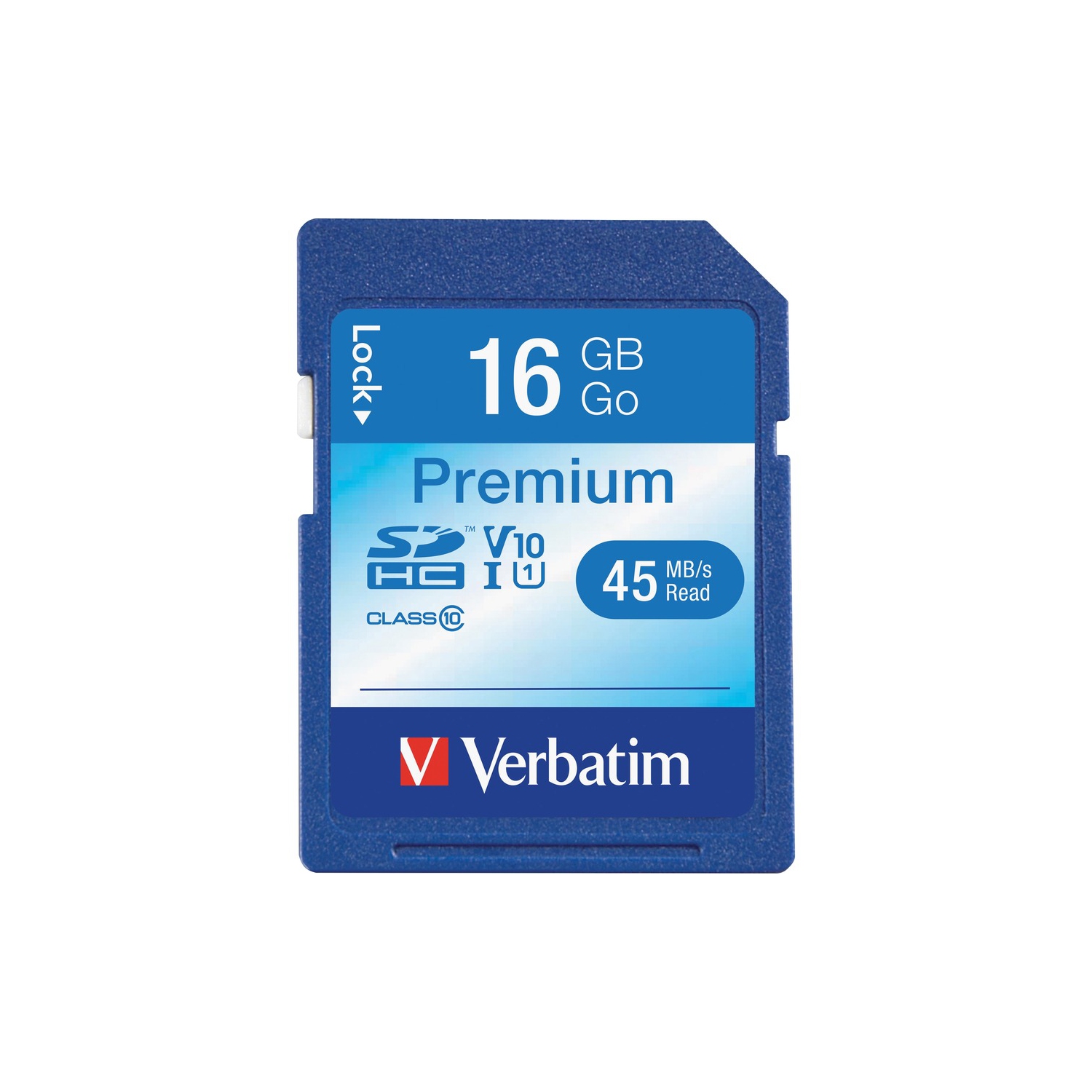 Verbatim Premium SDHC Memory Card 96808