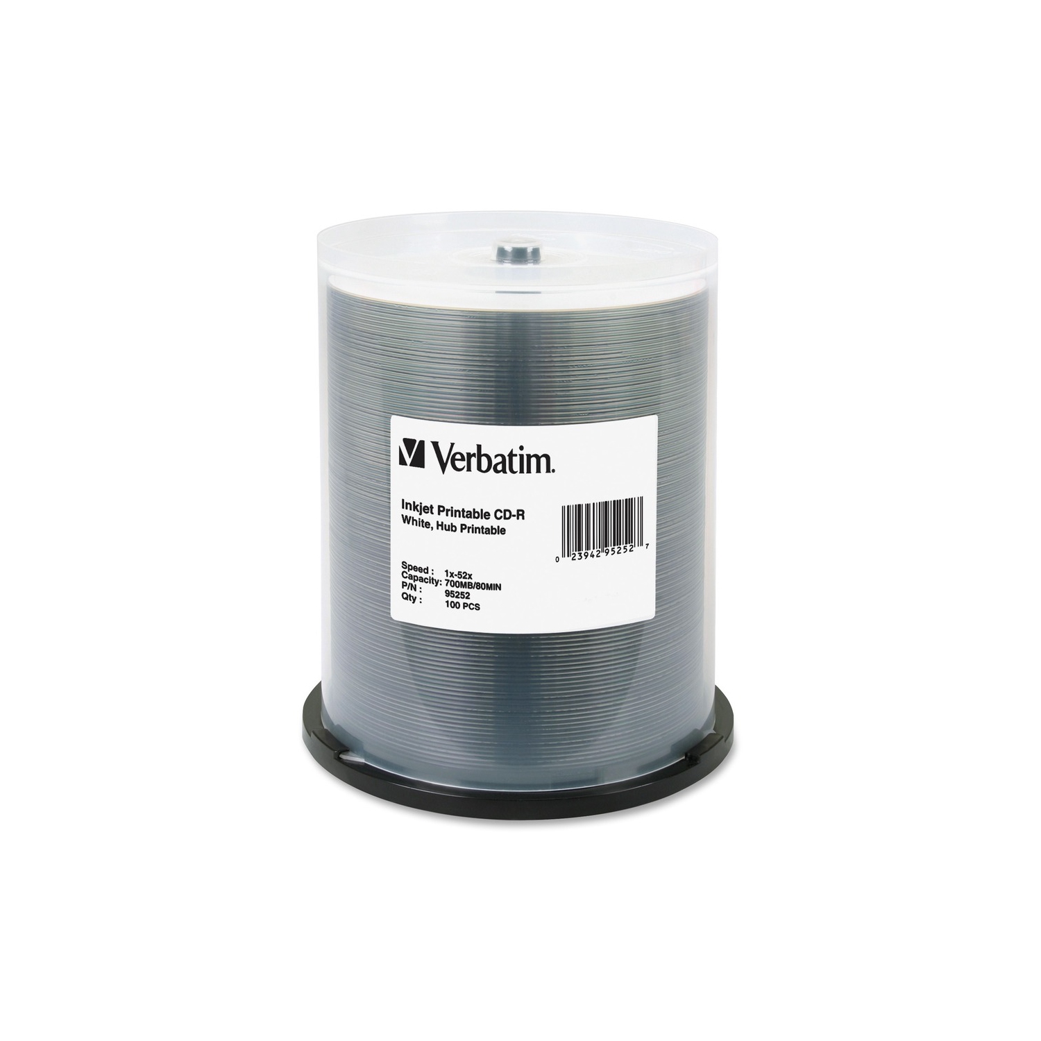 Verbatim Verbatim 52X Inkjet/Hub Printable CD-R Discs