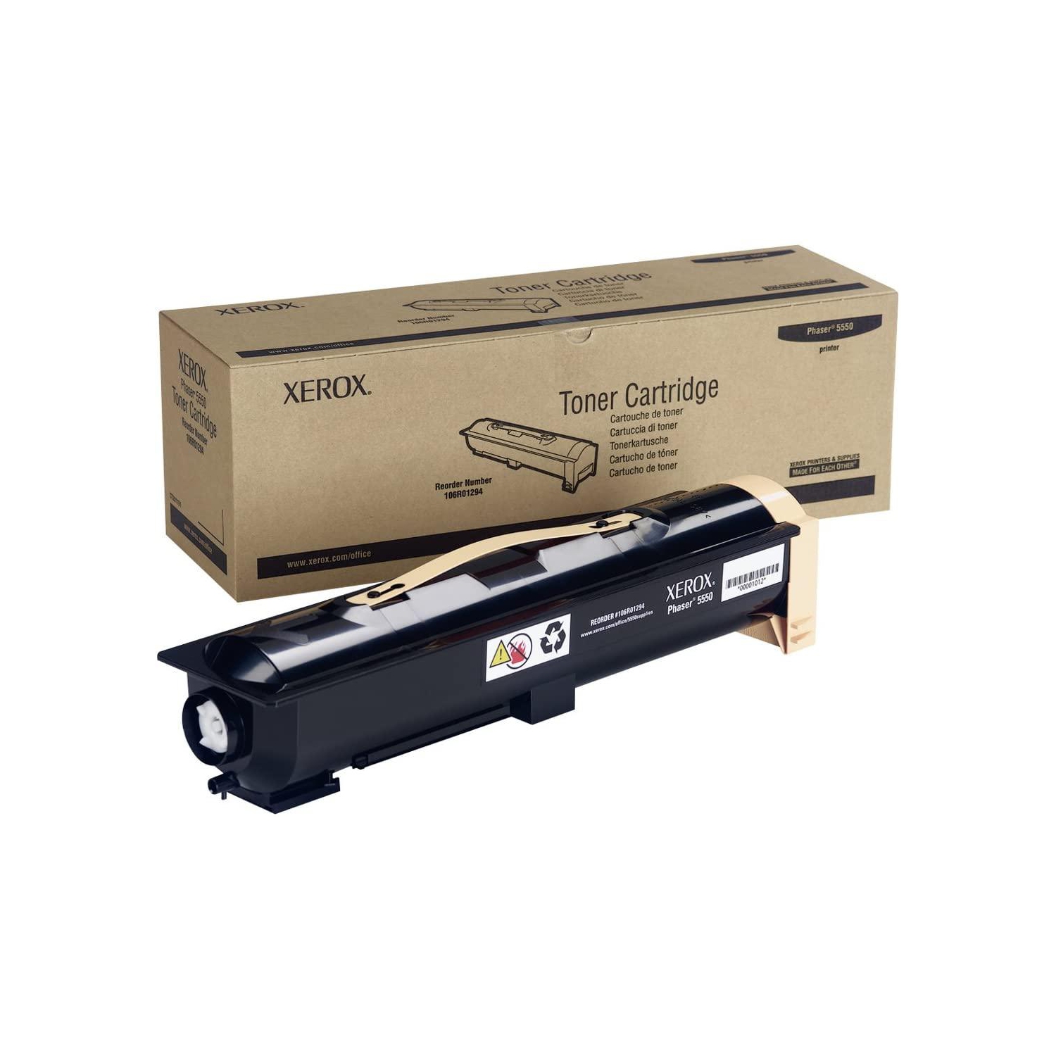 106R01294 Toner, 35000 Page-Yield, Black- sku4239399pas [Office Product]