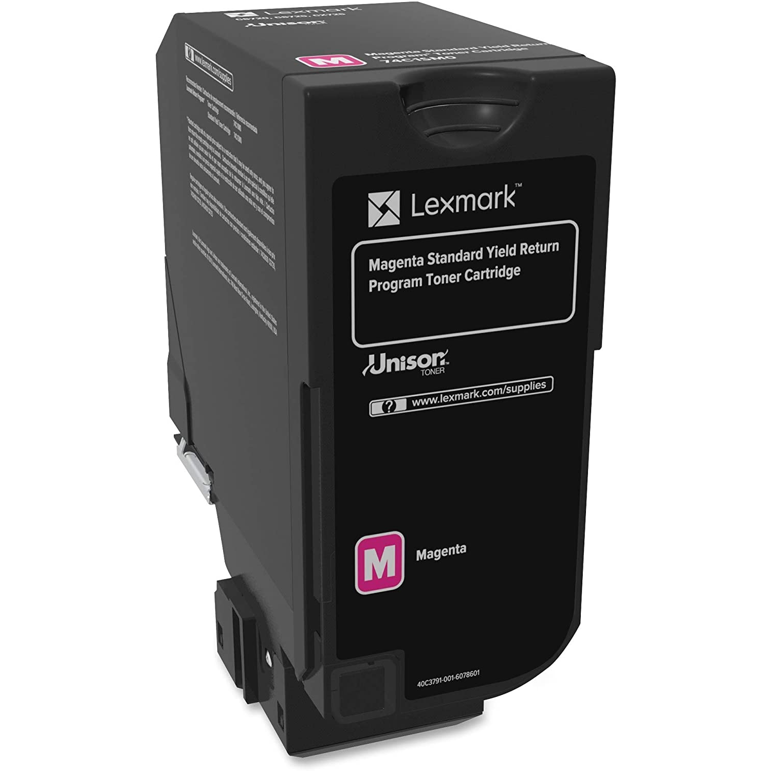 CS720, CS725, CX725 Cartouche de toner magenta du programme de retour de Sheld