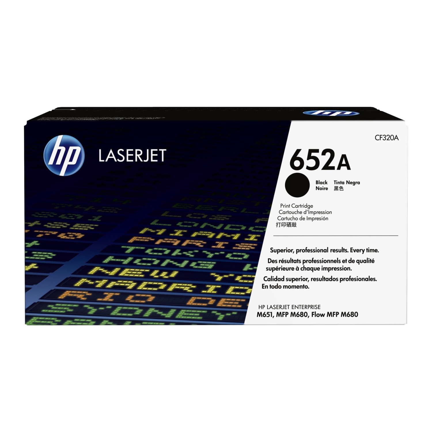 HP 652A Black Original Toner Cartridge