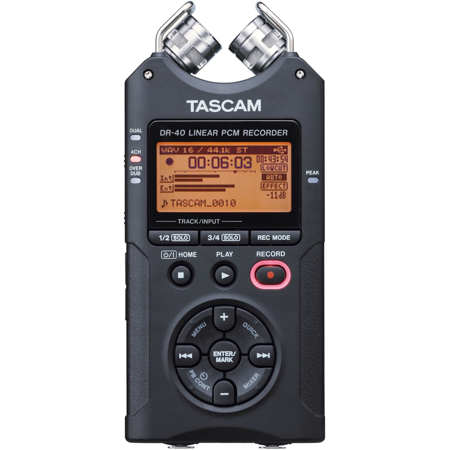 Tascam DR-40 Handheld 4-Track Recorder