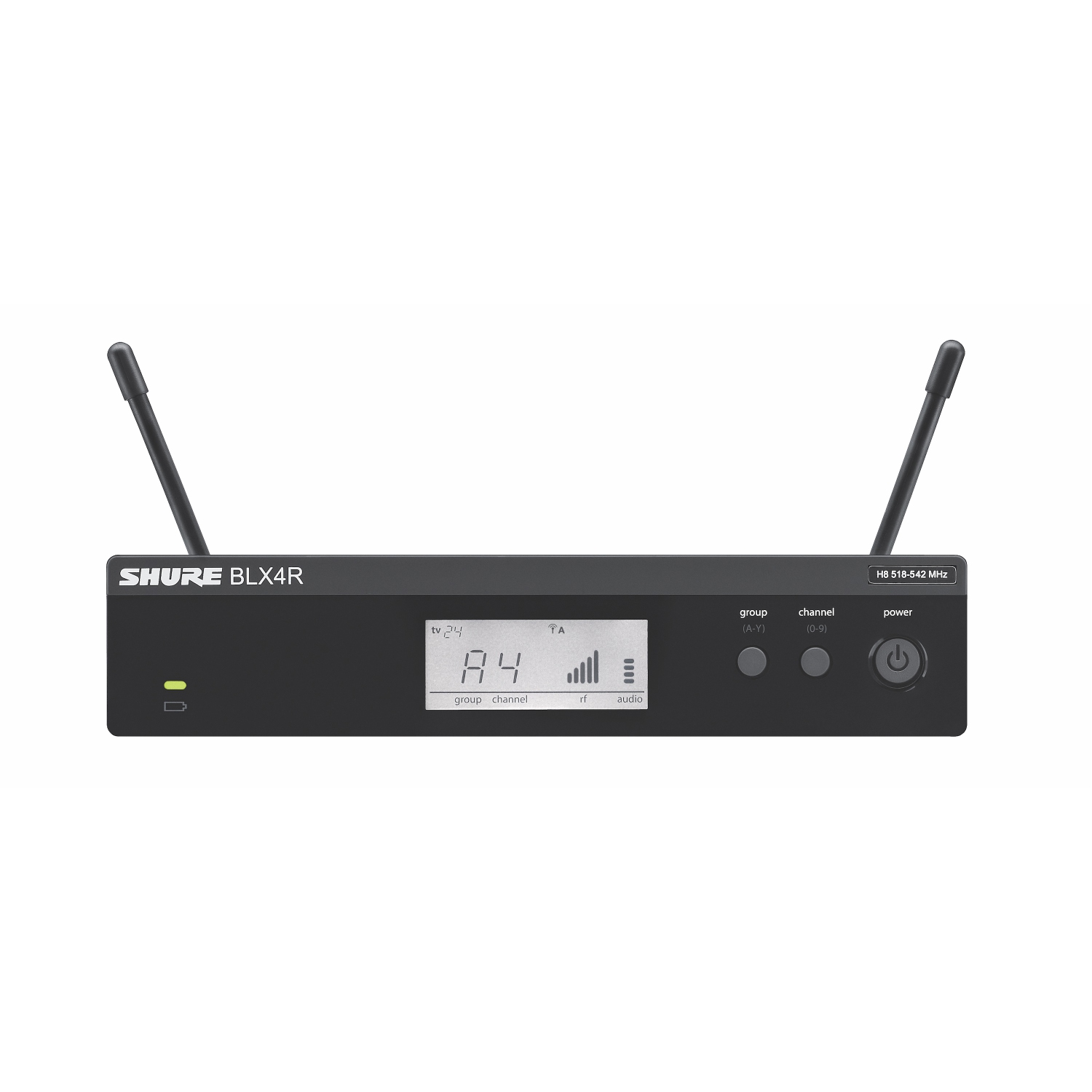 Shure BLX24R/SM58 Wireless Handheld System with SM58 Microphone and Rack Mountable Receiver